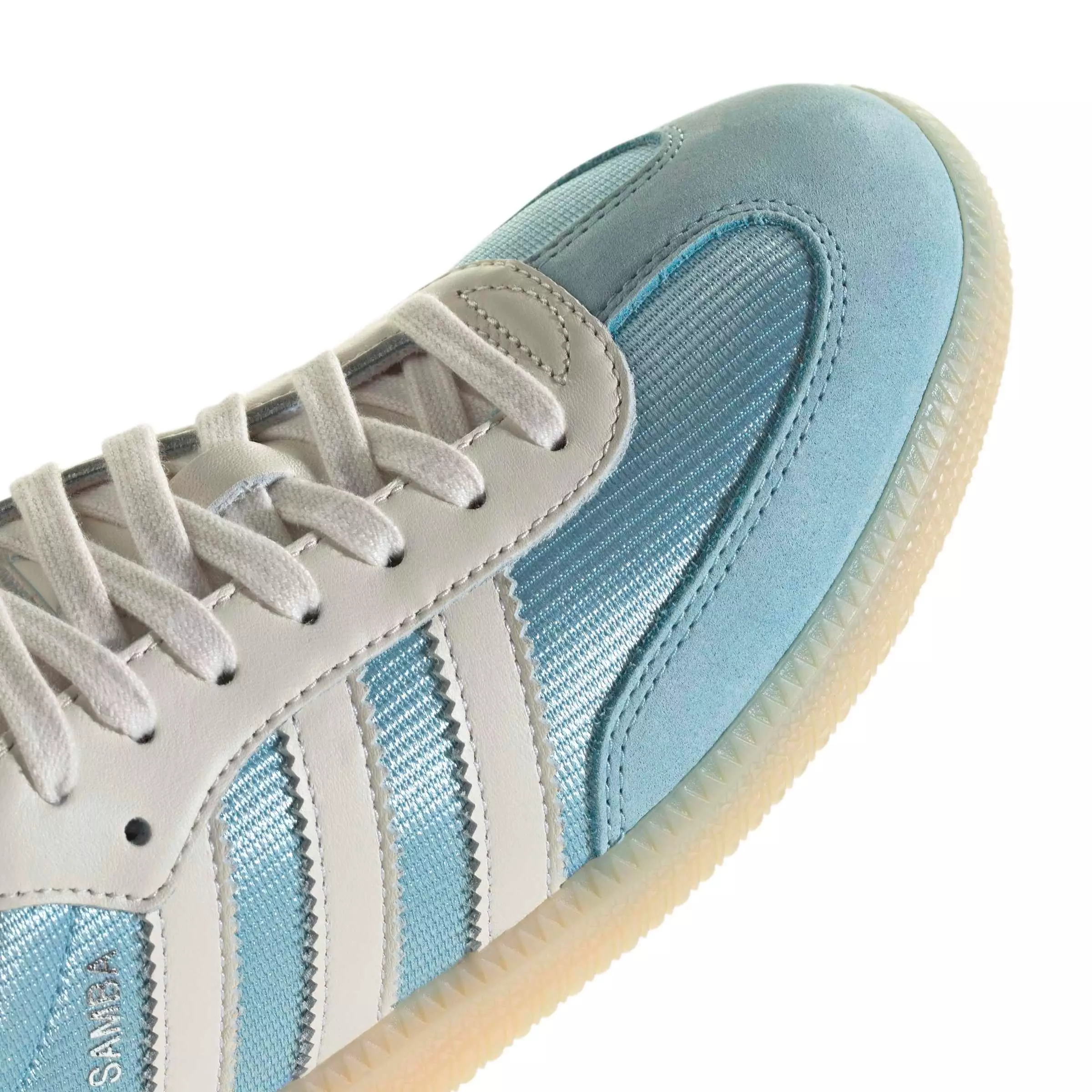 adidas Originals Samba OG "Icey Blue/Chalk White/Sand Strata" Men's Shoe - BLUE/CHALK/SAND