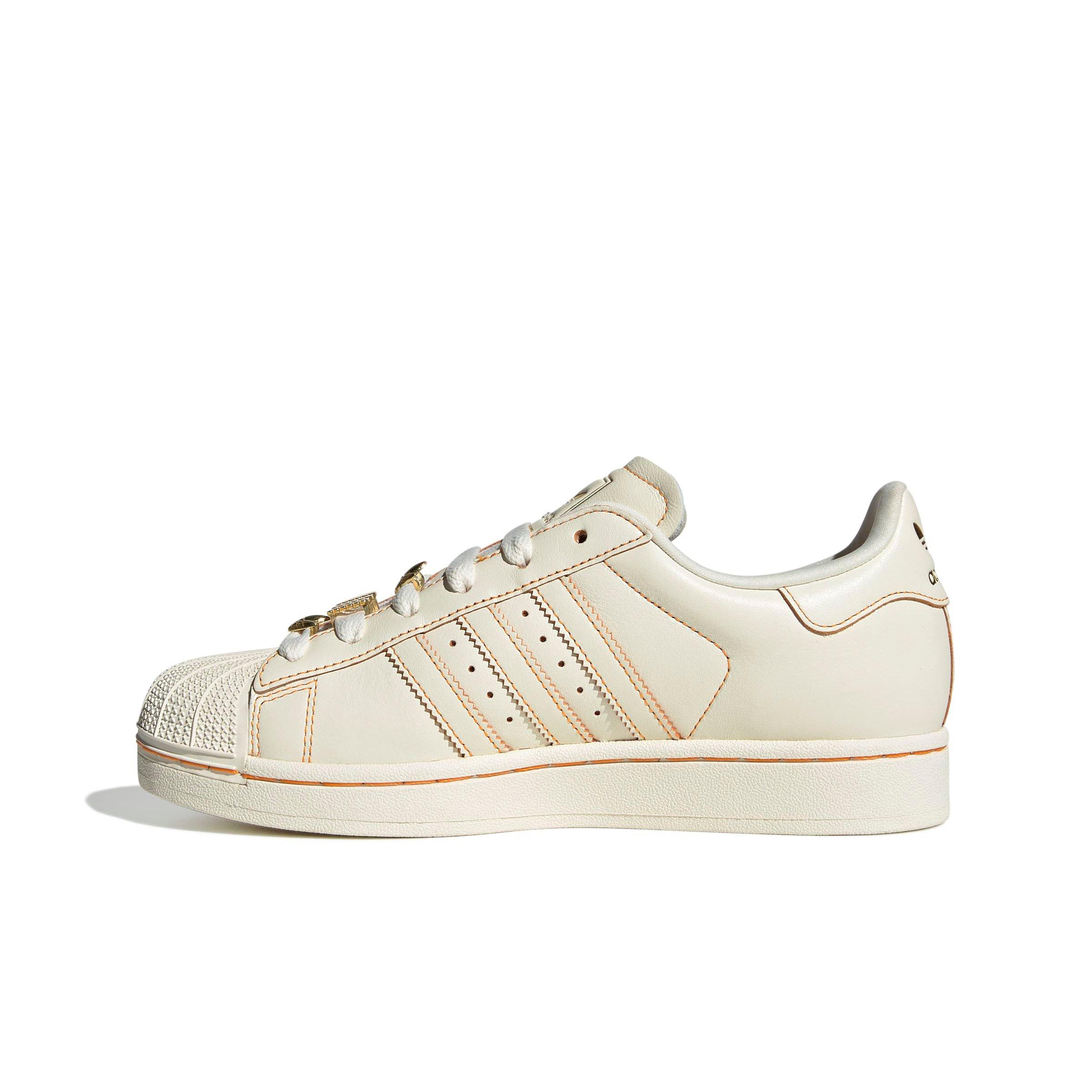 adidas Originals Superstar II "Off White/Off White/Gold Metallic" Women's Shoe - OFF WHITE/OFF WHITE/GOLD Thumbnail View 2