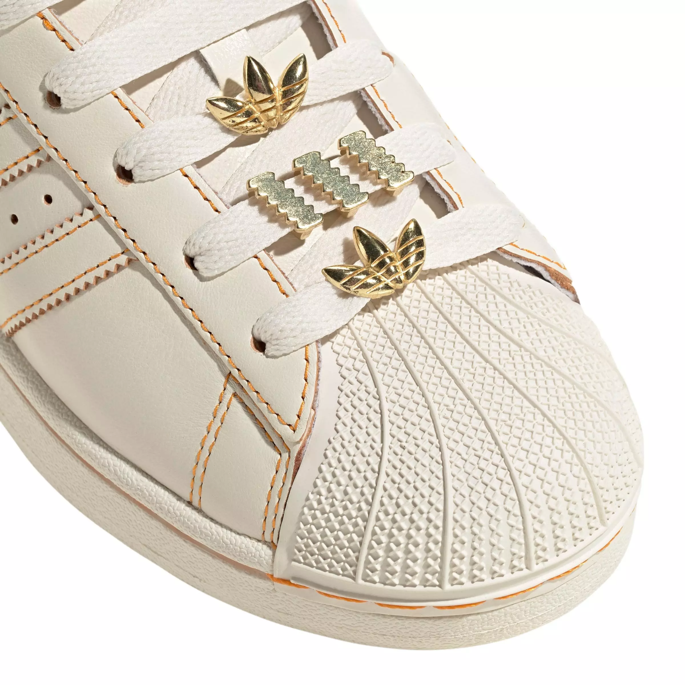 adidas Originals Superstar II "Off White/Off White/Gold Metallic" Women's Shoe - OFF WHITE/OFF WHITE/GOLD