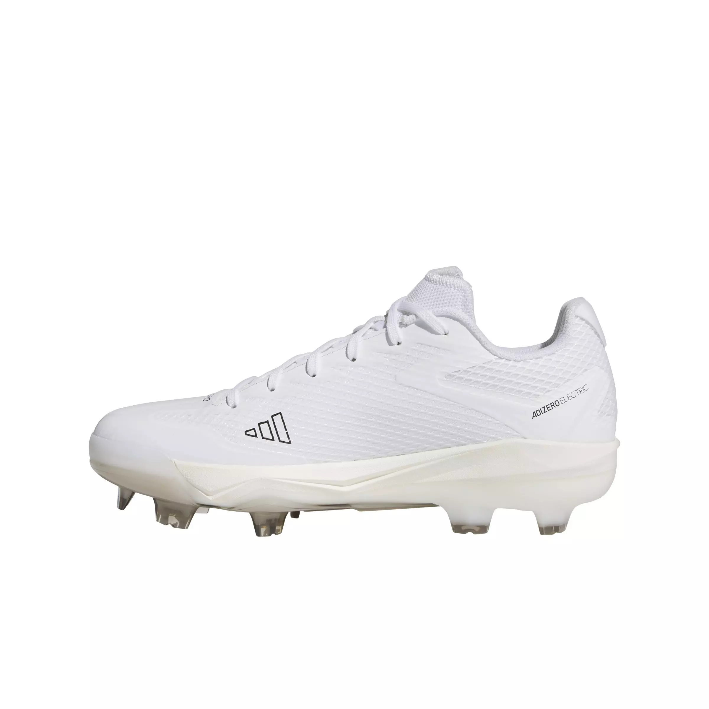 adidas Adizero Electric TPU "Ftwr White/Gold Metallic/Off White" Men's Baseball Cleat - WHITE/GOLD/OFF WHITE