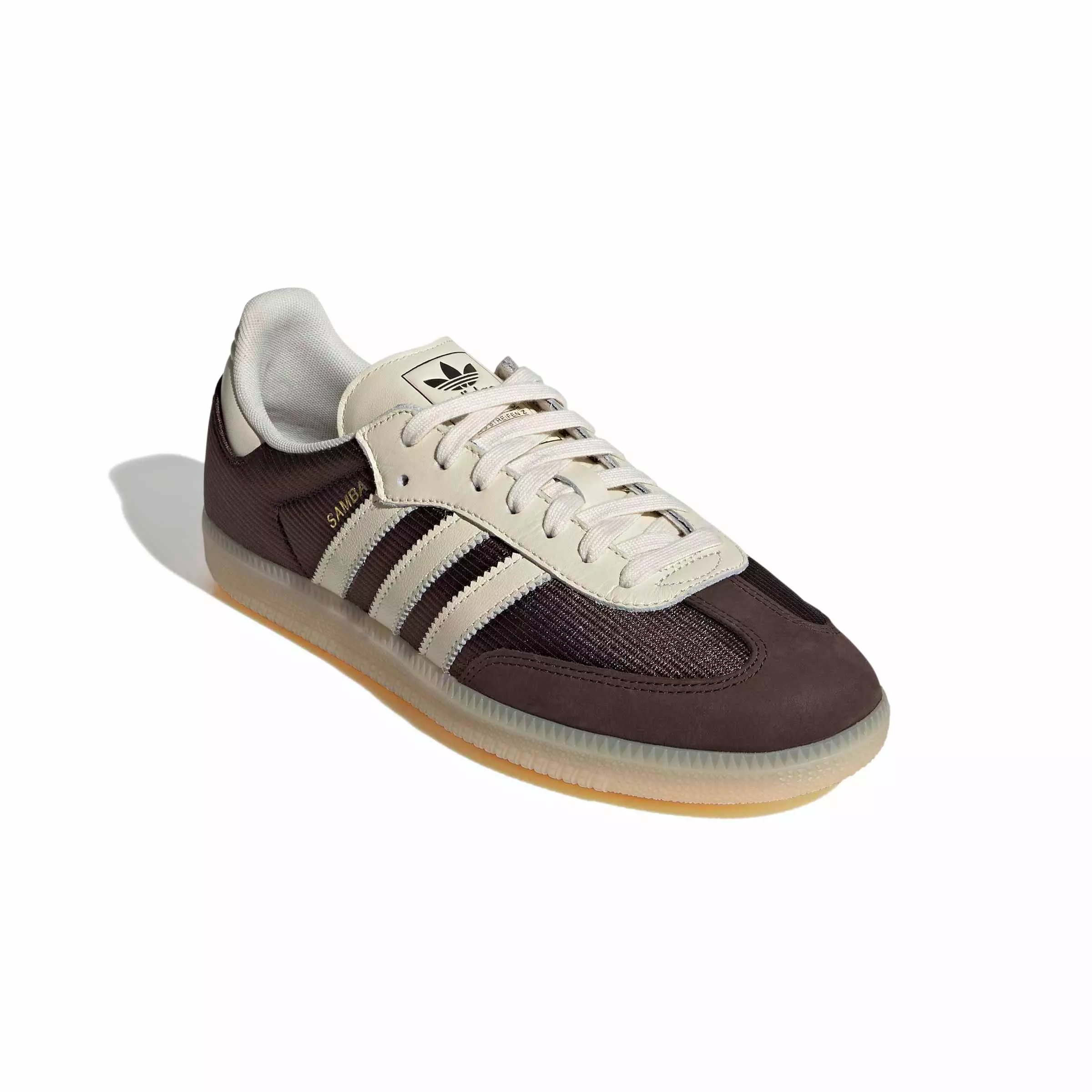 adidas Originals Samba OG "Aurora Coffee/Cream White/Sand Strata" Men's Shoe - COFFEE/CREAM/SAND