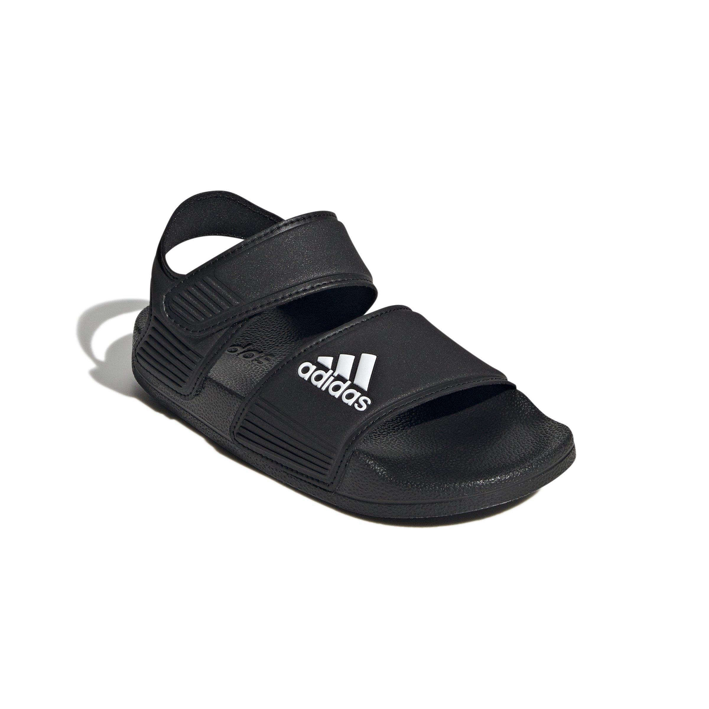 adidas Adilette Preschool Boys' "Core Black/Ftwr White/Core Black" Sandal