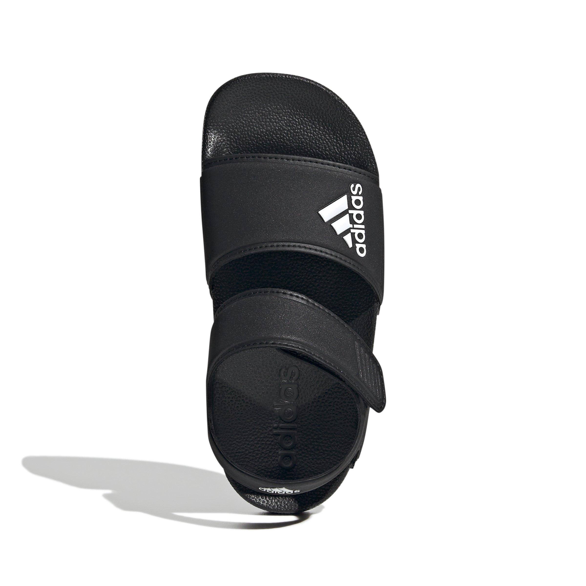 adidas Adilette Preschool Boys' "Core Black/Ftwr White/Core Black" Sandal