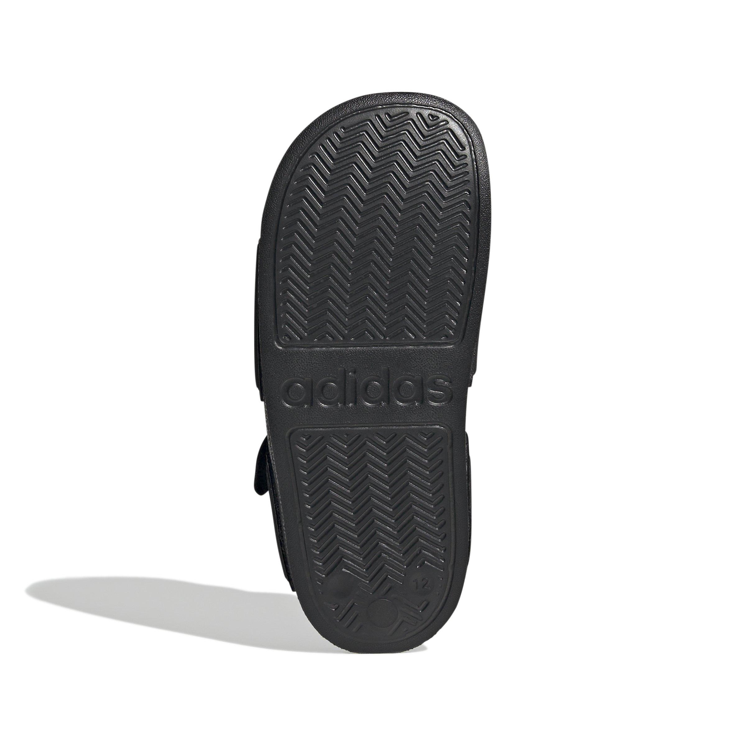 adidas Adilette Preschool Boys' "Core Black/Ftwr White/Core Black" Sandal
