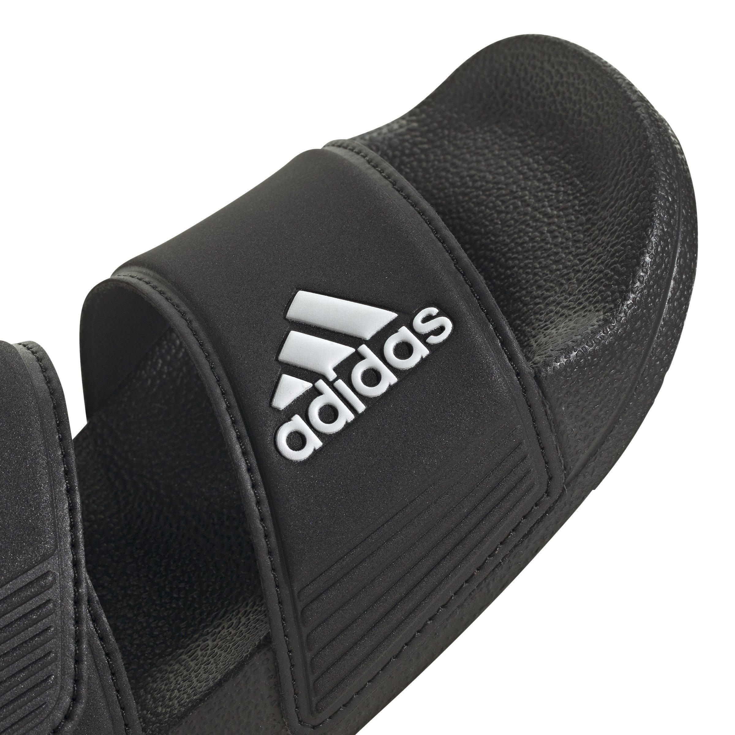 adidas Adilette Preschool Boys' "Core Black/Ftwr White/Core Black" Sandal