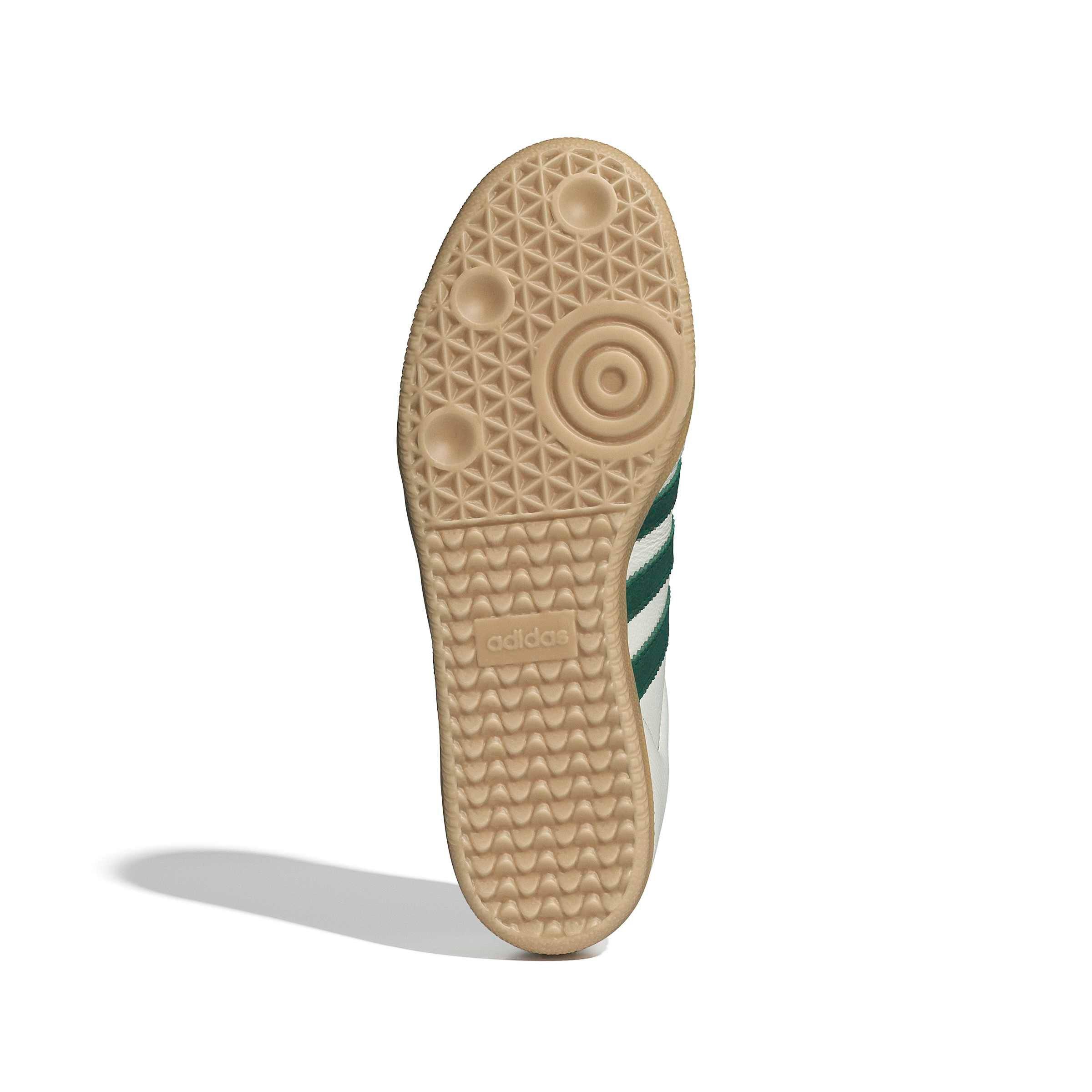 adidas Originals Samba OG "Cloud White/Collegiate Green/Gum 3" Men's Shoe - WHITE/GREEN/GUM Thumbnail View 6