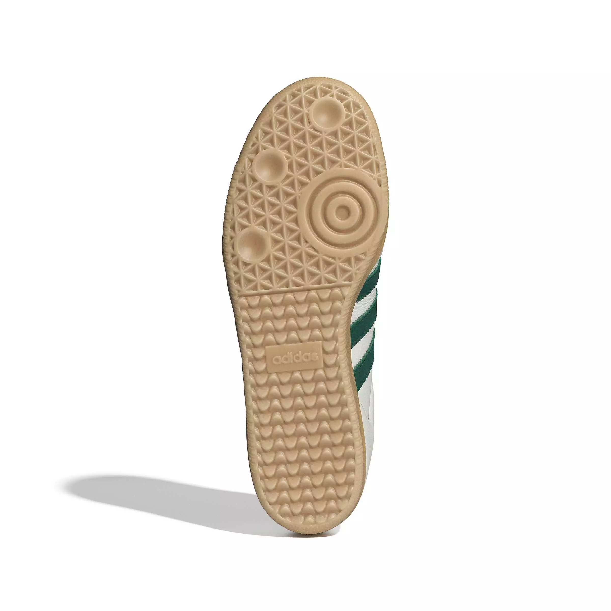 adidas Originals Samba OG "Cloud White/Collegiate Green/Gum 3" Men's Shoe - WHITE/GREEN/GUM