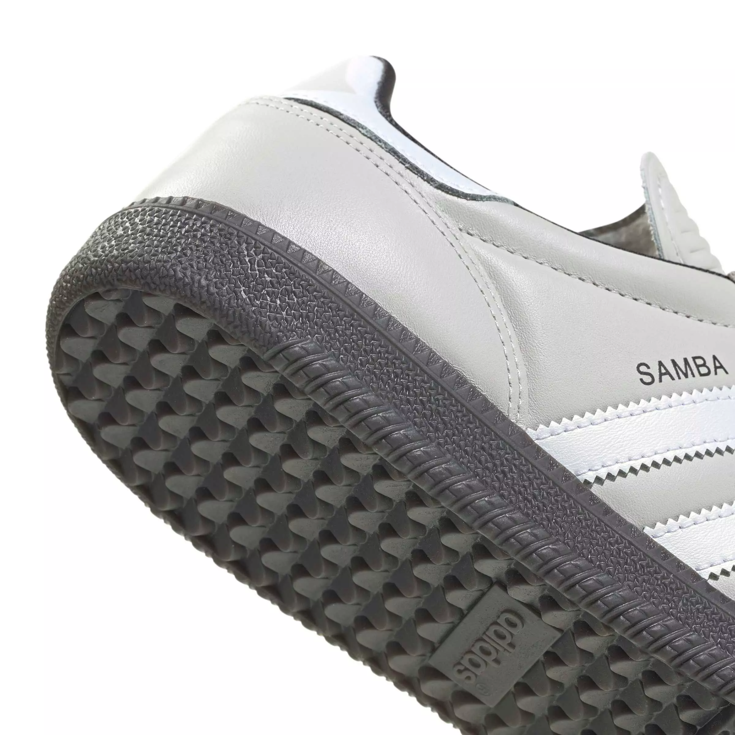 adidas Originals Samba JP "Grey One/Utility Black" Men's Shoe - GREY/BLACK