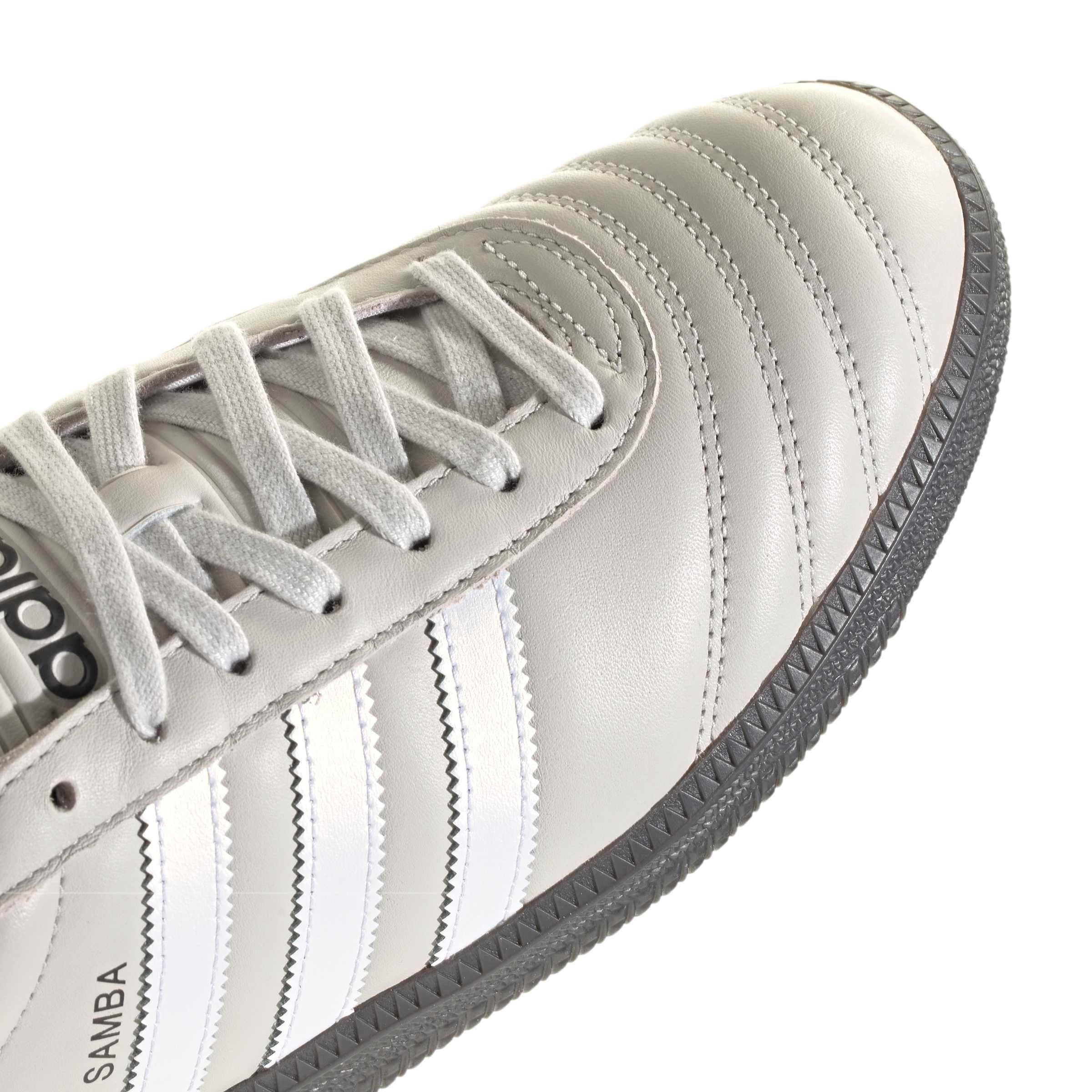adidas Originals Samba JP "Grey One/Utility Black" Men's Shoe - GREY/BLACK Thumbnail View 8