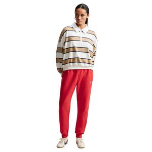 Nike Women's Studio Fleece Medium Weight Mid-Rise Joggers - Red - RED