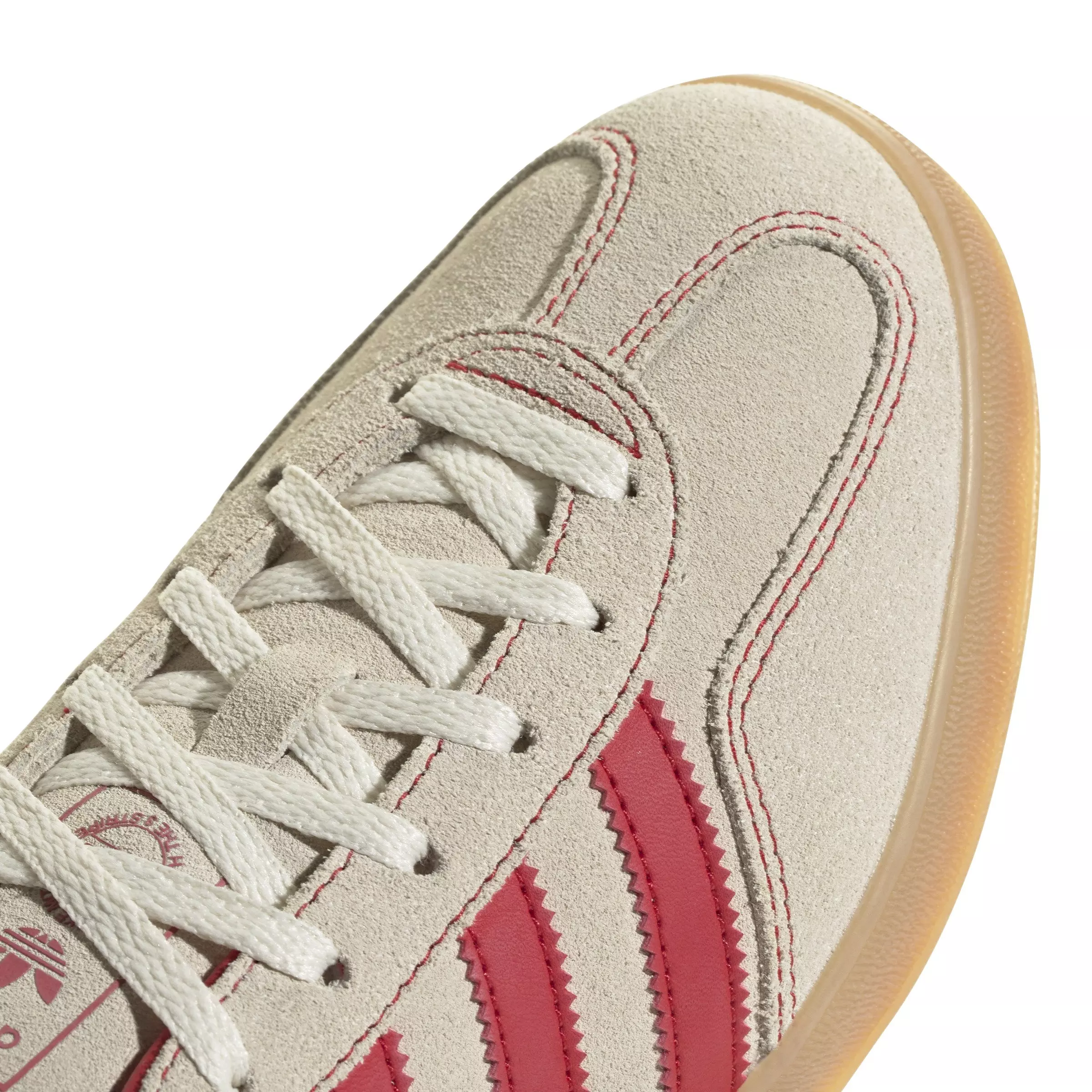 adidas Originals Gazelle "Better Scarlet/Better Scarlet/Cream White" Women's Shoe - SCARLET/SCARLET/WHITE