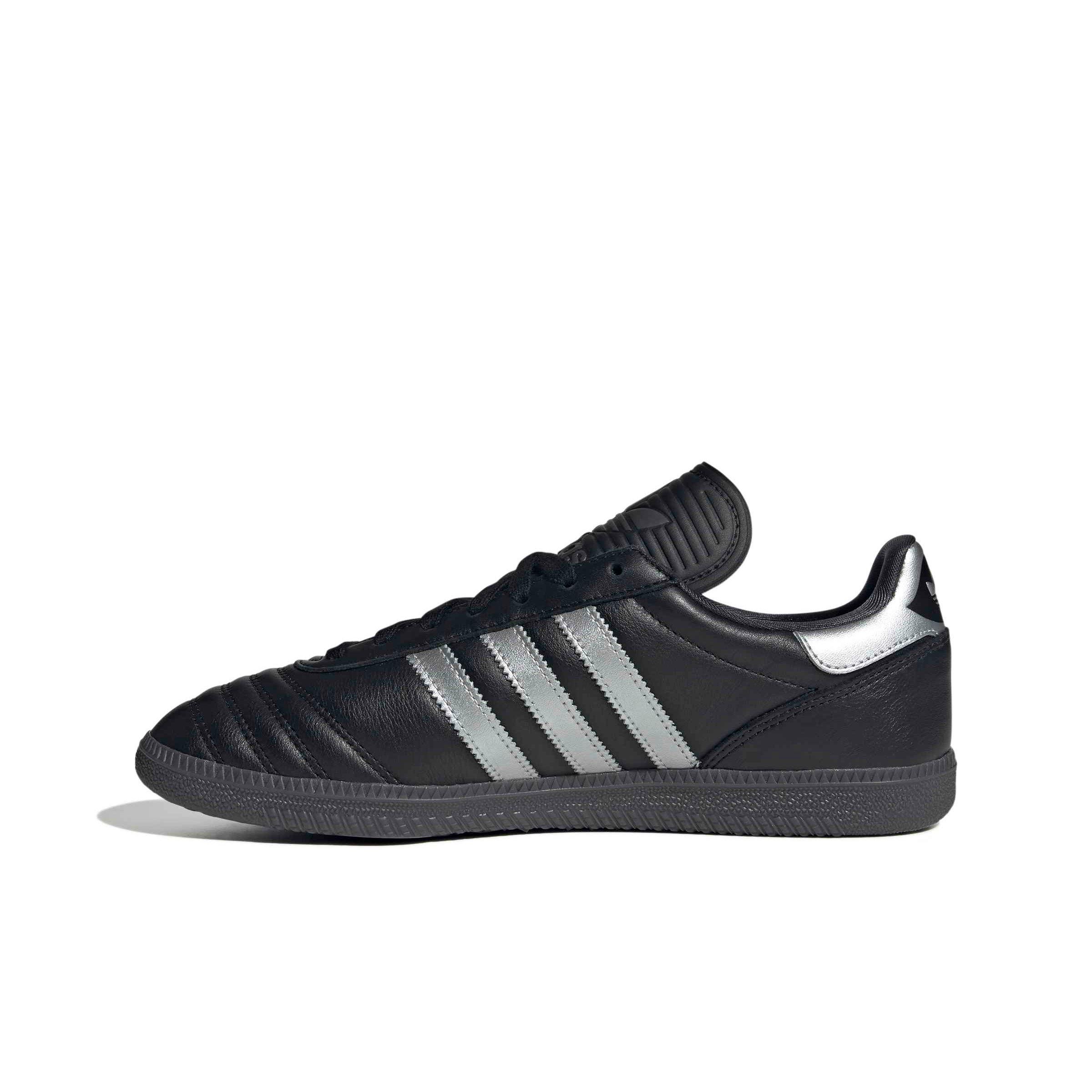 adidas Originals Samba JP "Core Black/Silver Metallic/Utility Black" Men's Shoe - BLACK/SILVER/BLACK Thumbnail View 2
