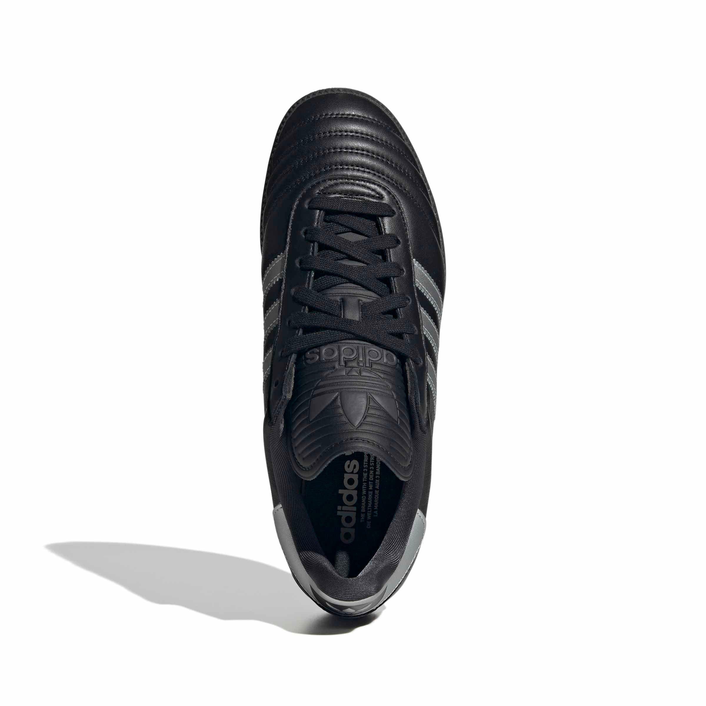 adidas Originals Samba JP "Core Black/Silver Metallic/Utility Black" Men's Shoe - BLACK/SILVER/BLACK Thumbnail View 5