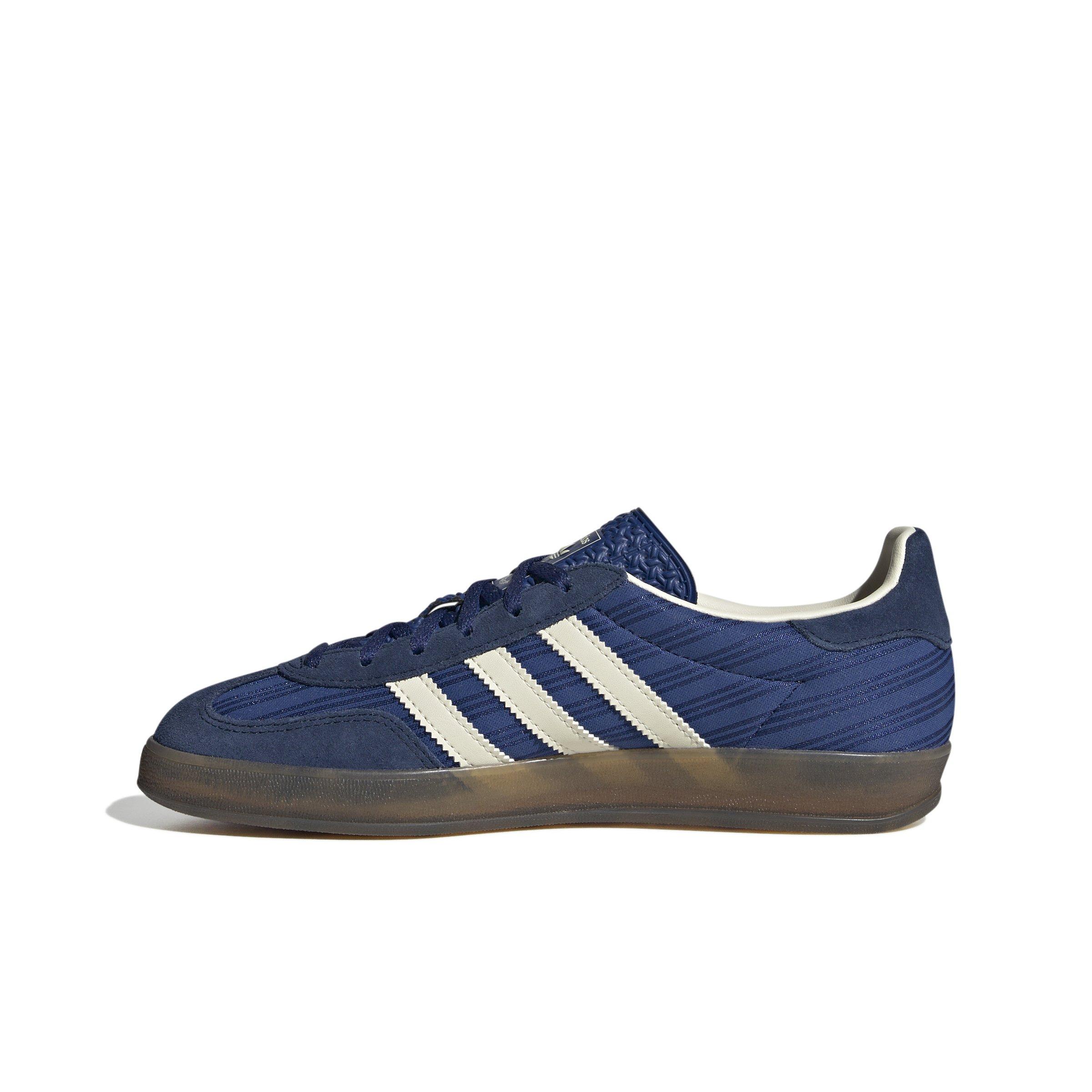 adidas Originals Gazelle "Victory Blue/Night Indigo/Cream White" Women's Shoe - BLUE/INDIGO/WHITE Thumbnail View 2