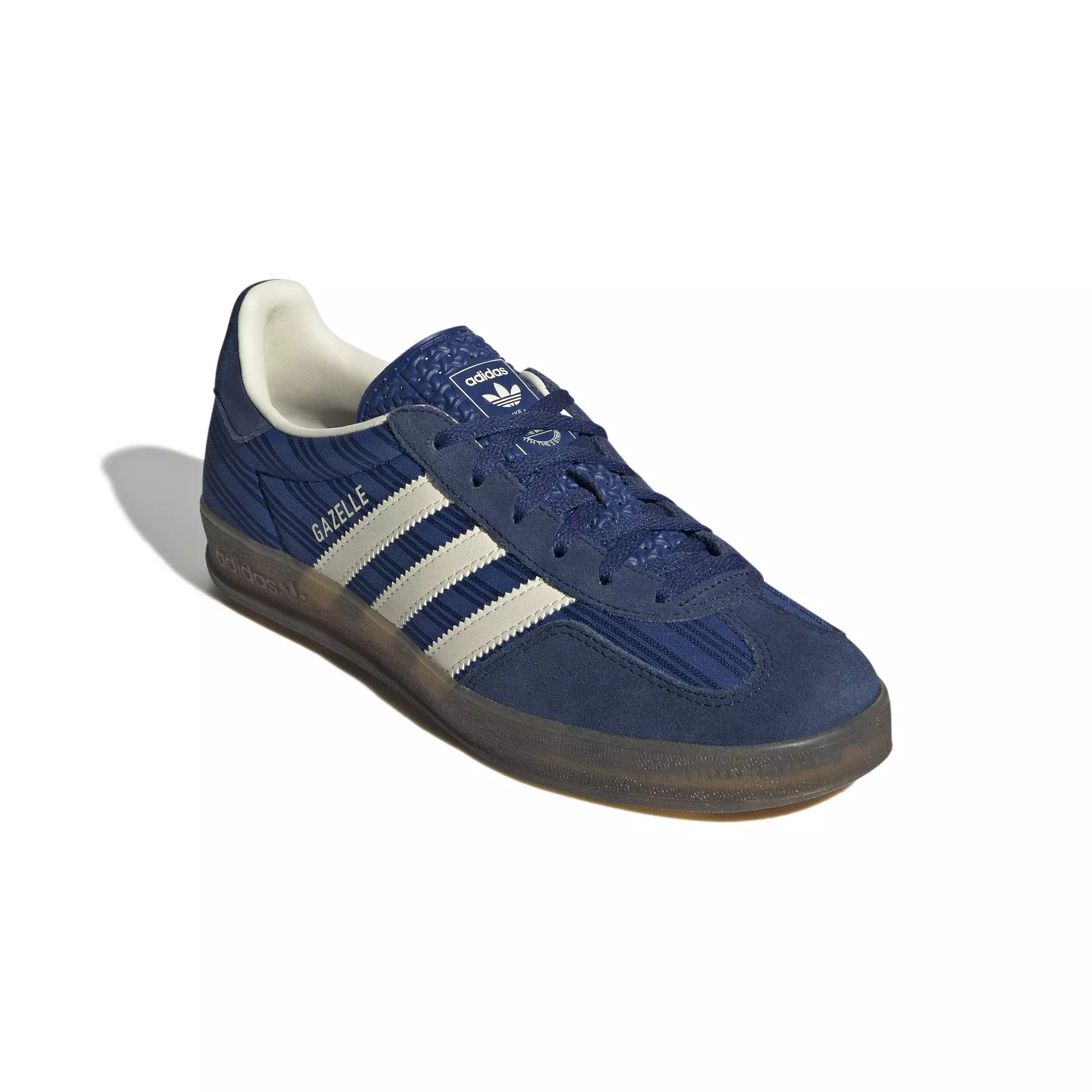 adidas Originals Gazelle "Victory Blue/Night Indigo/Cream White" Women's Shoe - BLUE/INDIGO/WHITE