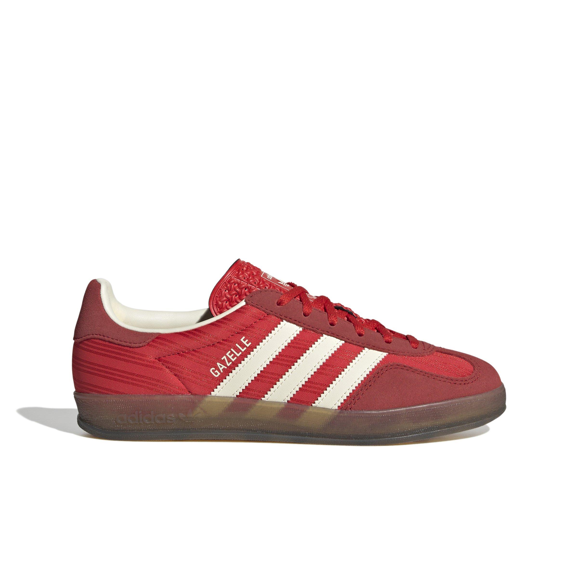 adidas Originals Gazelle "Red/Better Scarlet/Cream White" Women's Shoe - RED/SCARLET/WHITE Thumbnail View 1