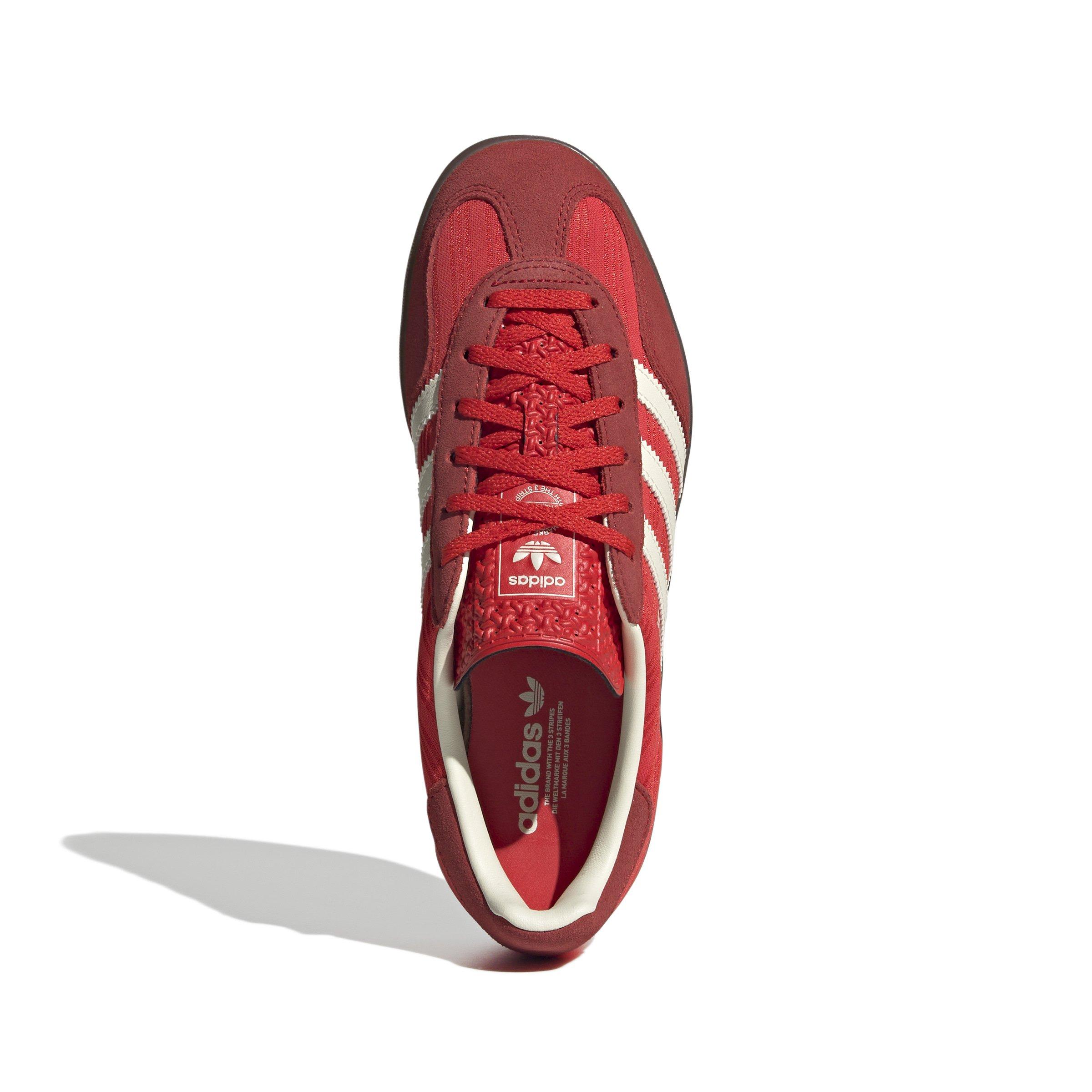 adidas Originals Gazelle "Red/Better Scarlet/Cream White" Women's Shoe - RED/SCARLET/WHITE Thumbnail View 5