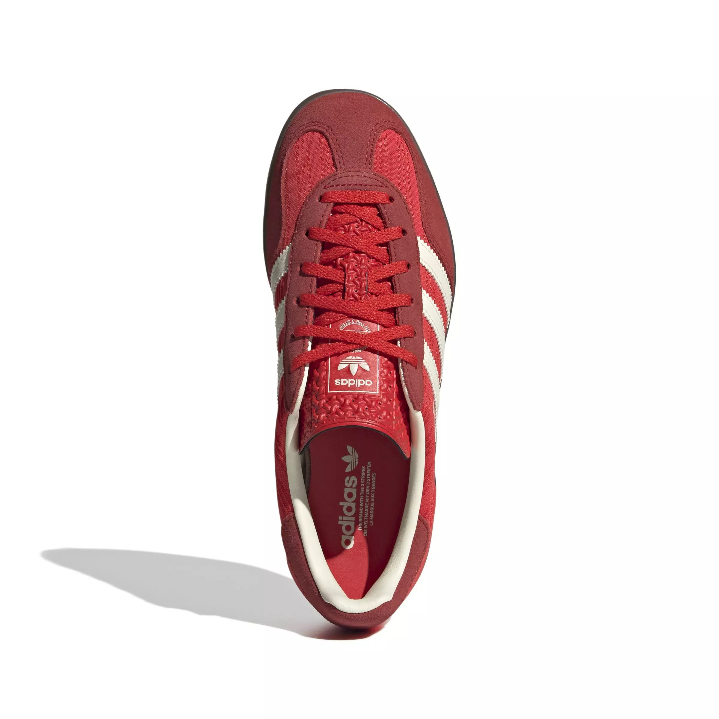 adidas Originals Gazelle "Red/Better Scarlet/Cream White" Women's Shoe - RED/SCARLET/WHITE