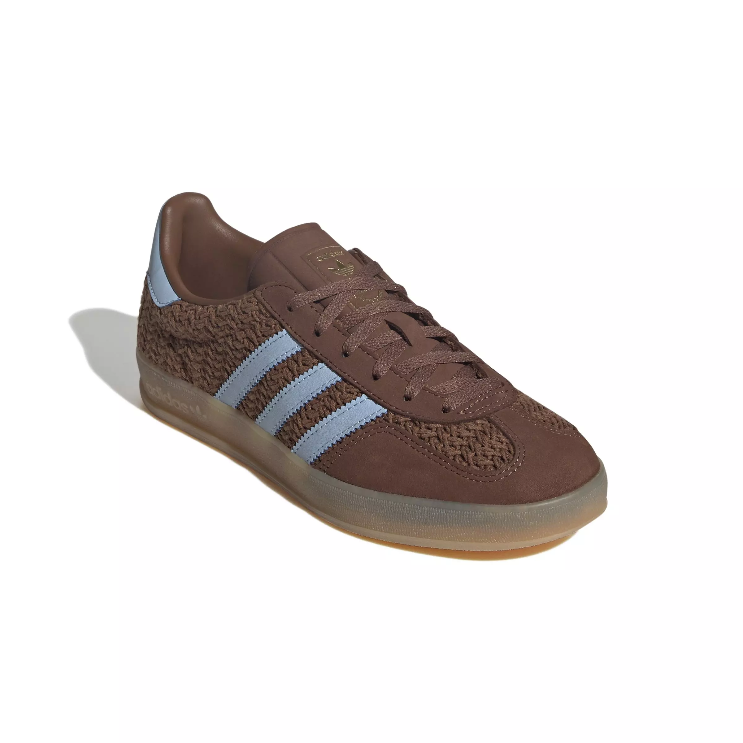 adidas Originals Gazelle "Preloved Brown/Clear Sky/Gum 3" Women's Shoe - BROWN/SKY/GUM