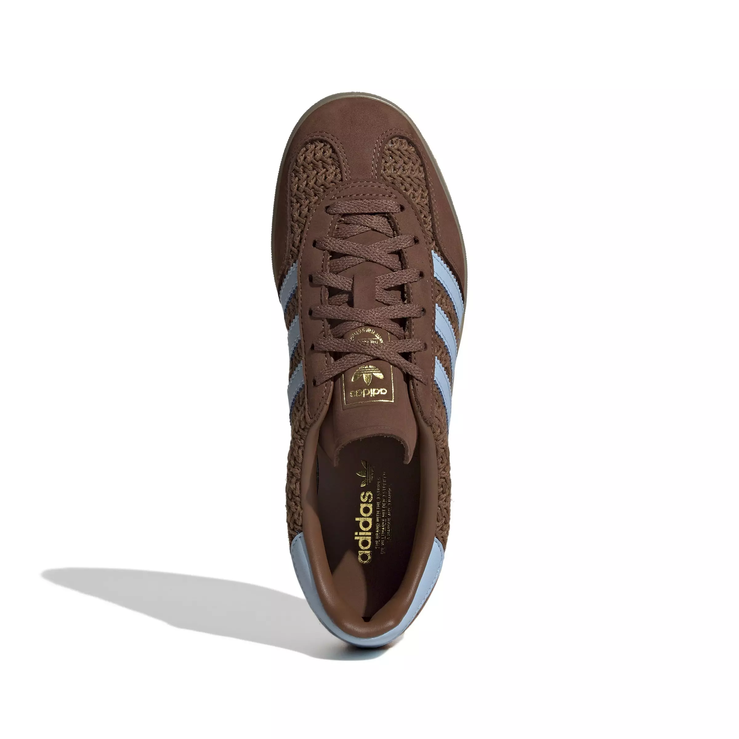 adidas Originals Gazelle "Preloved Brown/Clear Sky/Gum 3" Women's Shoe - BROWN/SKY/GUM