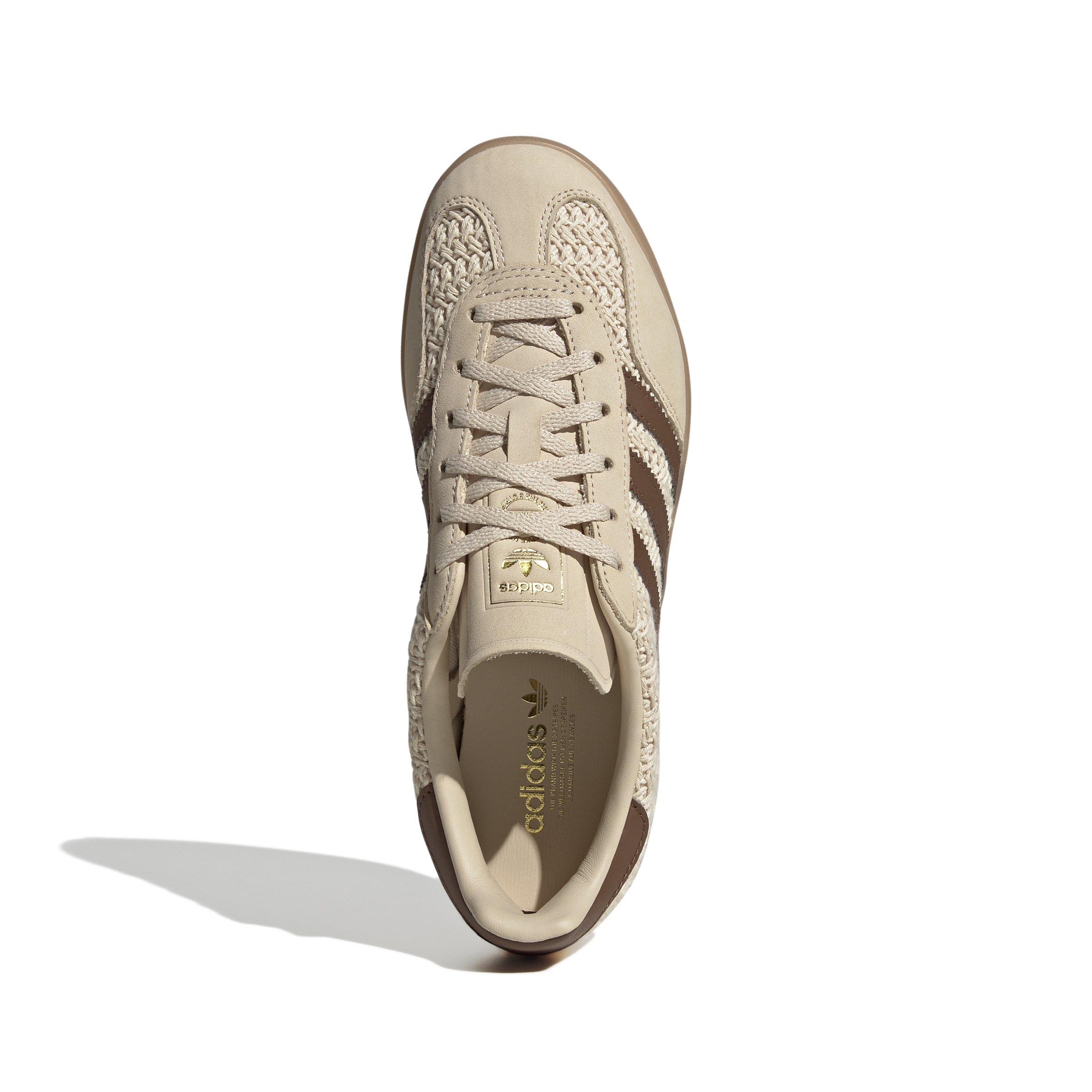 adidas Originals Gazelle "Sand Strata/Preloved Brown/Gum 3" Women's Shoe - STRATA/BROWN/GUM Thumbnail View 5
