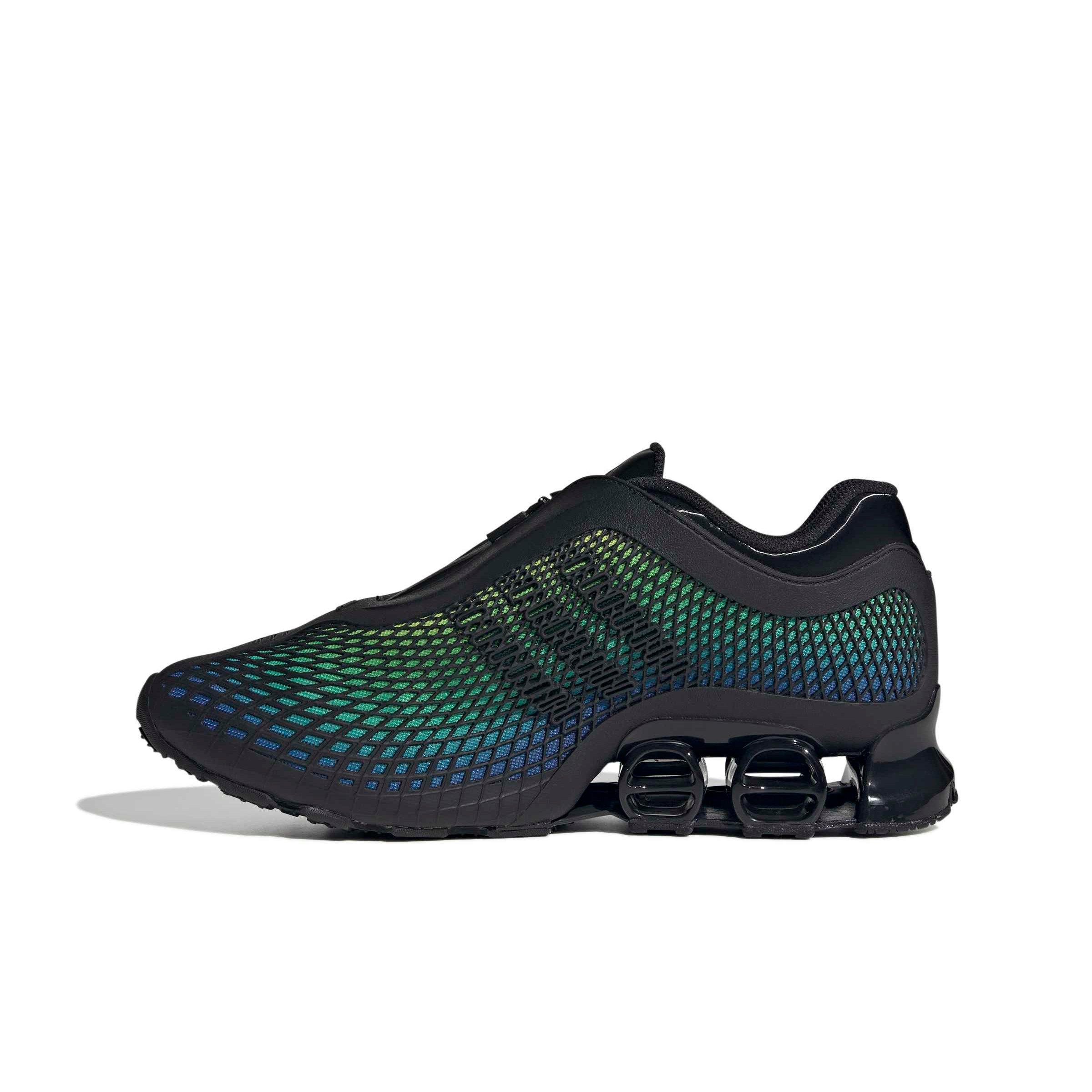 adidas Originals Megaride S2 "Core Black/Core Black/Semi Screaming Green" Men's Shoe - BLACK/BLACK/GREEN Thumbnail View 2