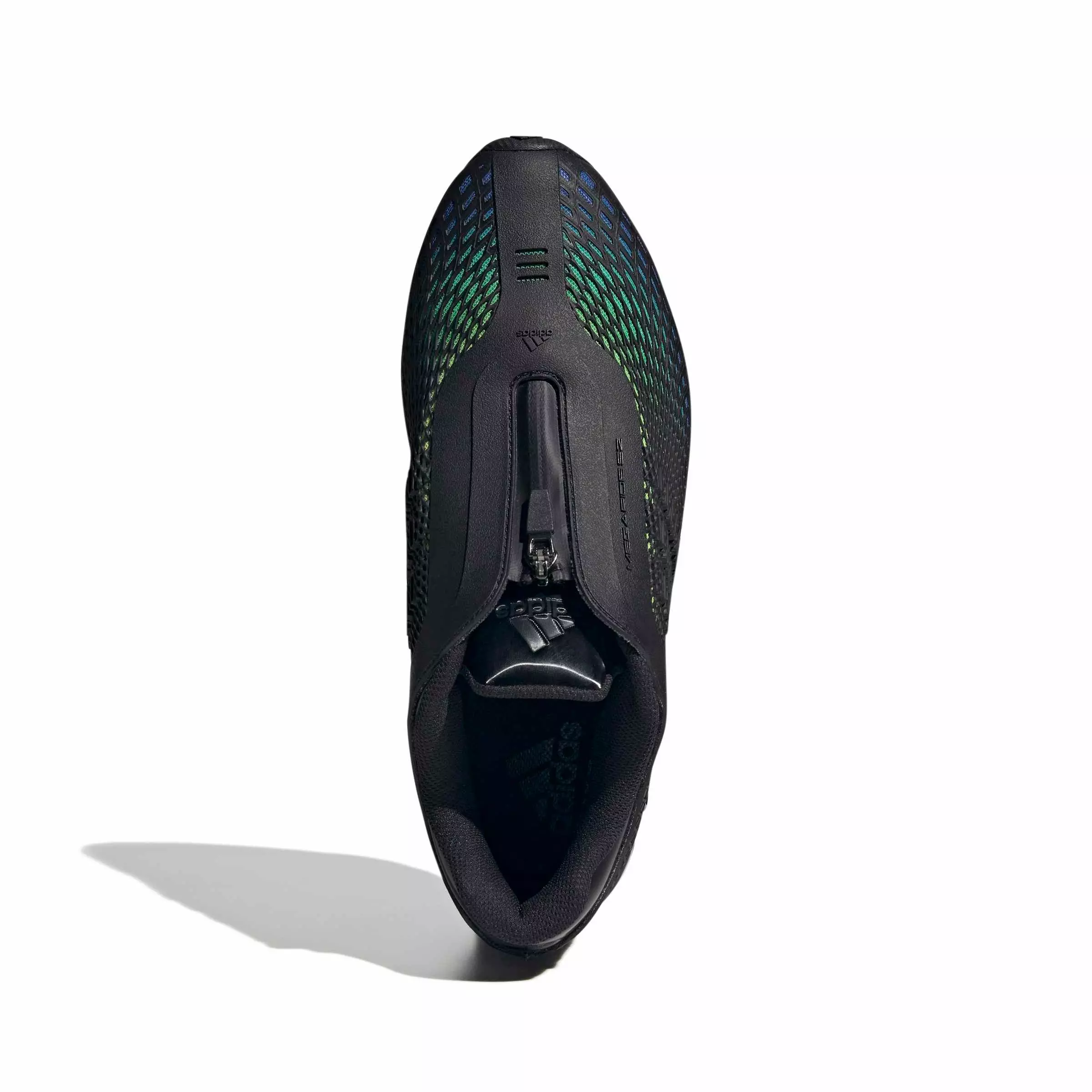 adidas Originals Megaride S2 "Core Black/Core Black/Semi Screaming Green" Men's Shoe - BLACK/BLACK/GREEN