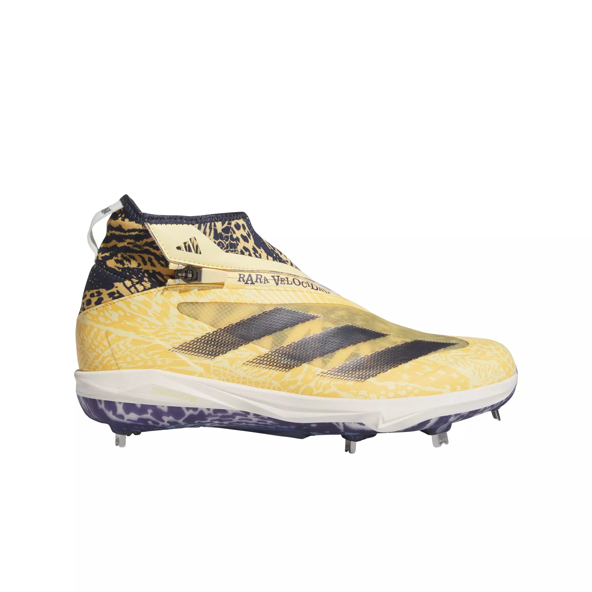 adidas Adizero Impact+ Somos "Orange Tint/Shadow Navy/Semi Spark" Men's Baseball Cleat - ORANGE/NAVY/SPARK