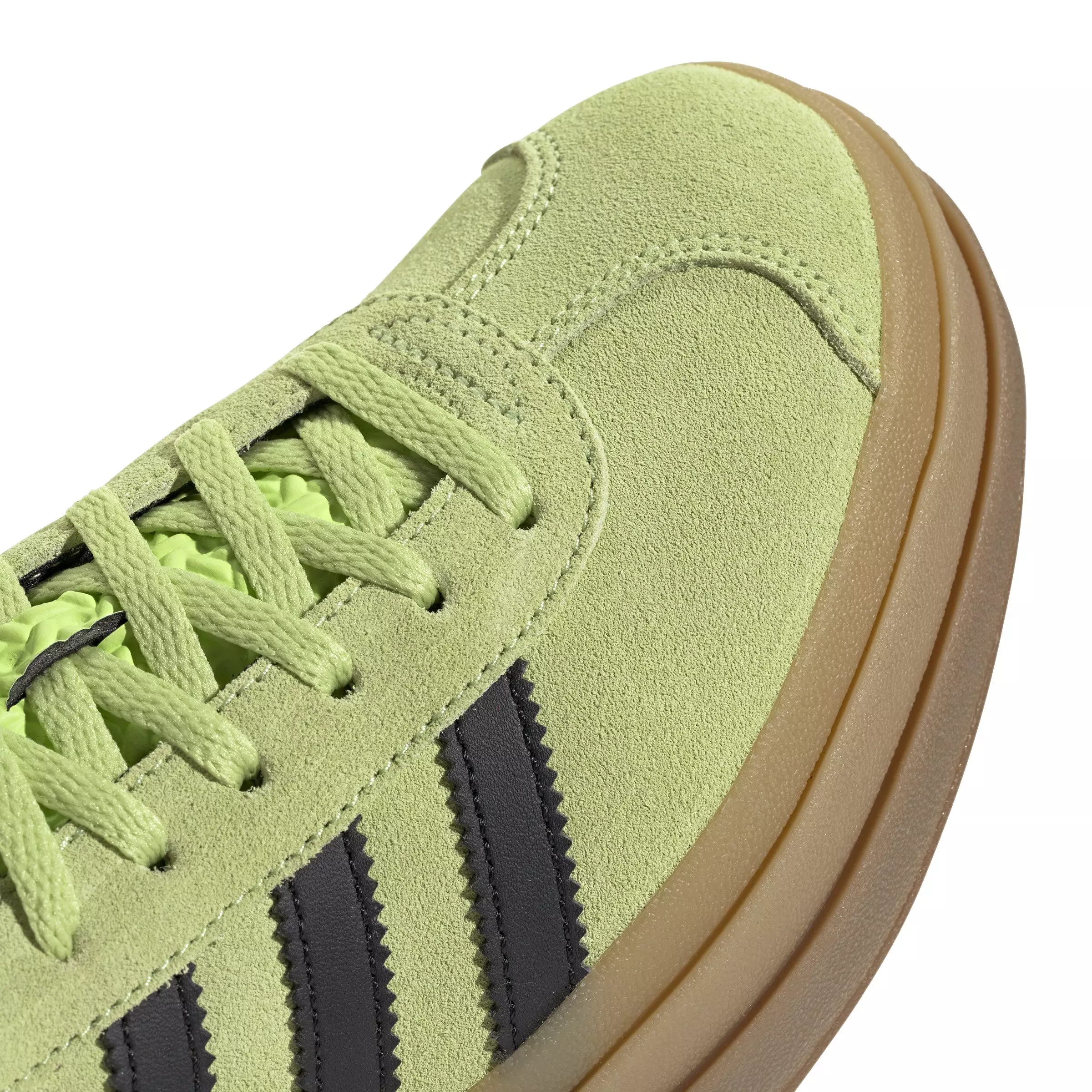 adidas Originals Gazelle Bold "Pulse Lime/Core Black/Gum 2" Women's Shoe - LIME/BLACK/GUM