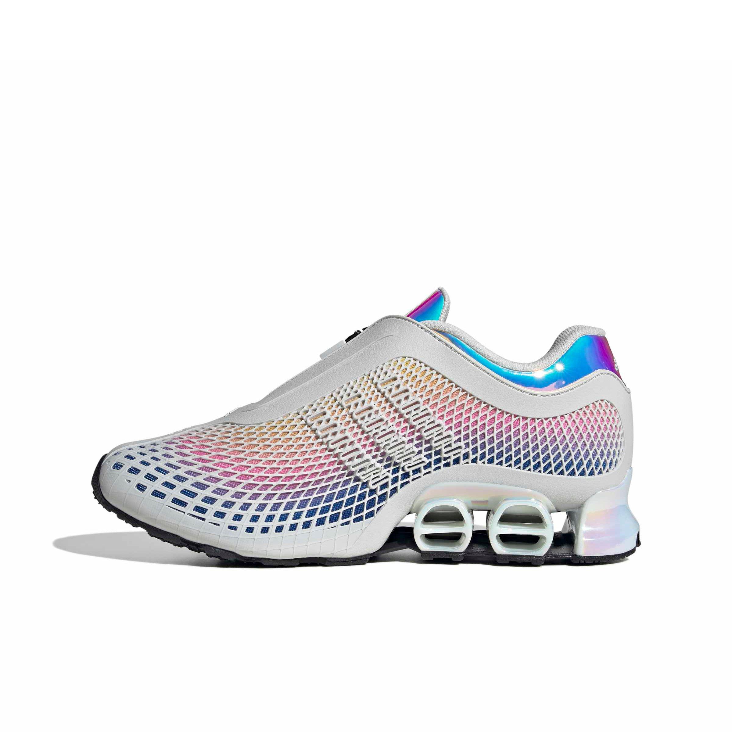 adidas Originals Megaride S2 "Crystal White/Crystal White/Yellow" Men's Shoe - WHITE/WHITE/YELLOW Thumbnail View 2