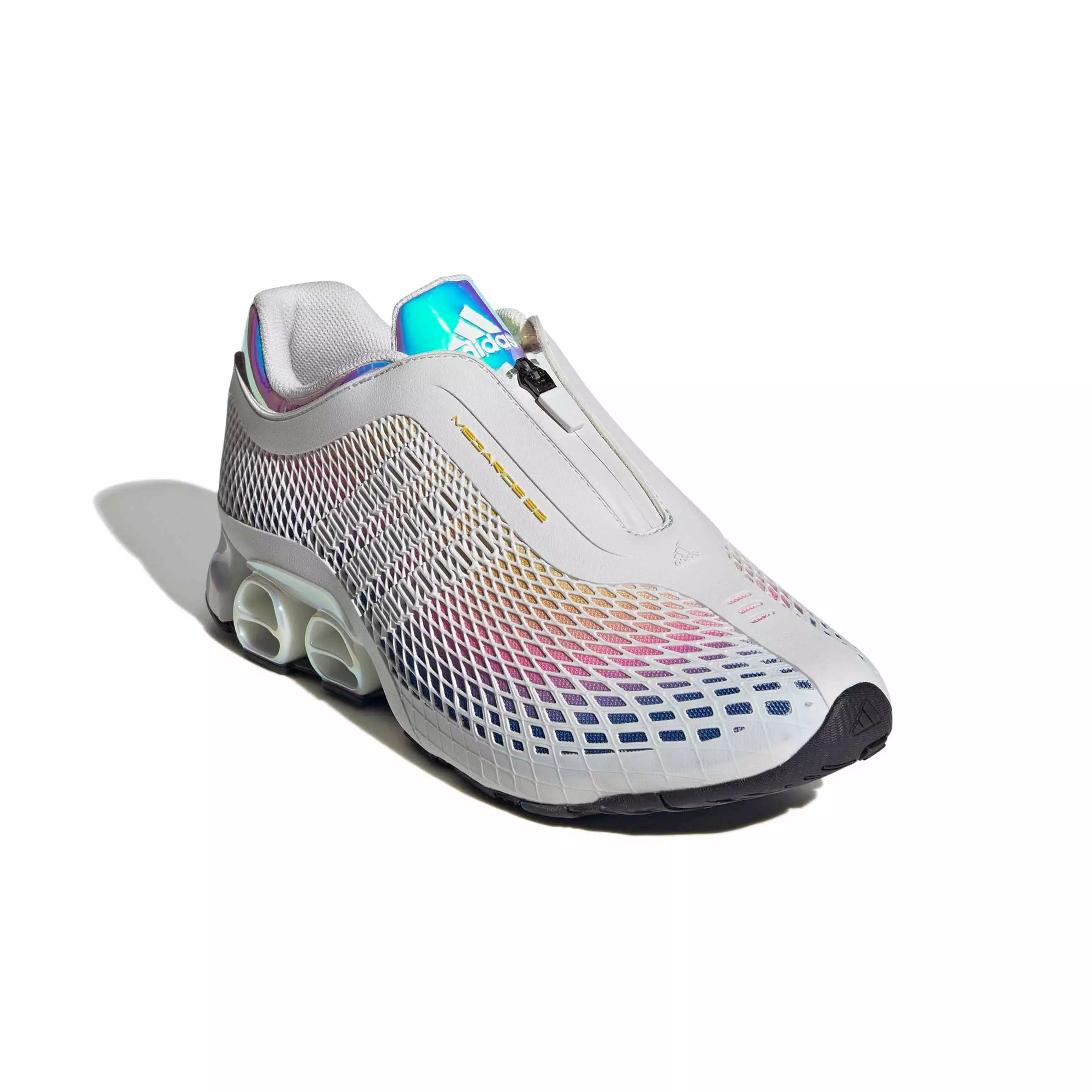 adidas Originals Megaride S2 "Crystal White/Crystal White/Yellow" Men's Shoe - WHITE/WHITE/YELLOW