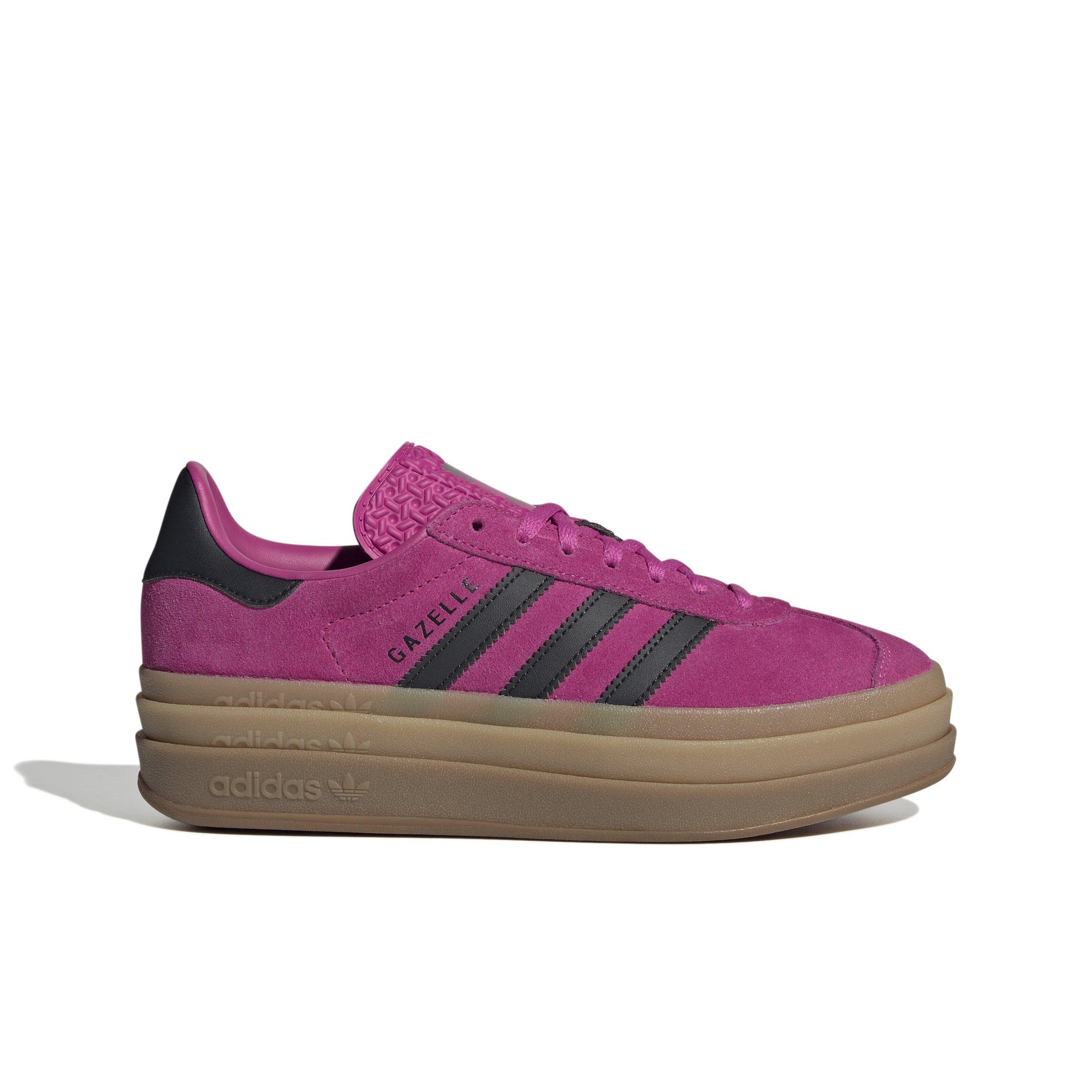 adidas Originals Gazelle Bold "Semi Lucid Fuchsia/Core Black/Gum 2" Women's Shoe - FUCHSIA/BLACK/GUM Thumbnail View 1