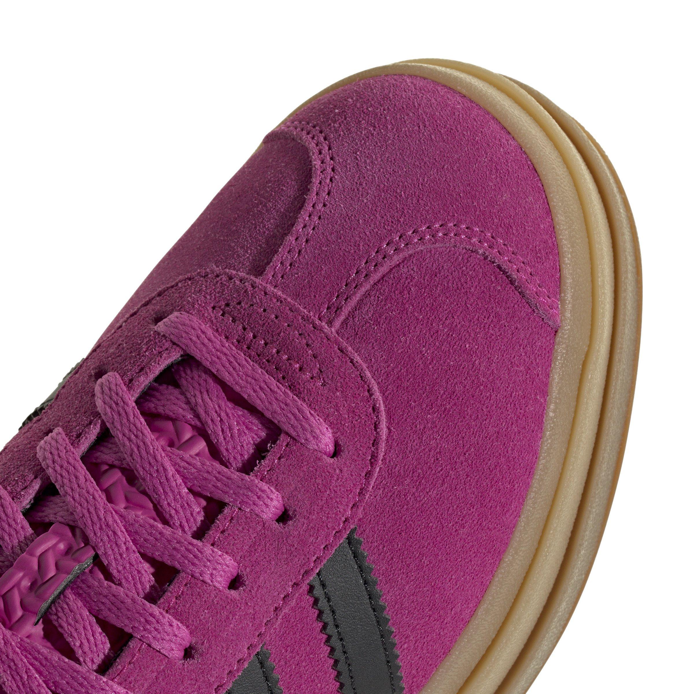adidas Originals Gazelle Bold "Semi Lucid Fuchsia/Core Black/Gum 2" Women's Shoe - FUCHSIA/BLACK/GUM Thumbnail View 8