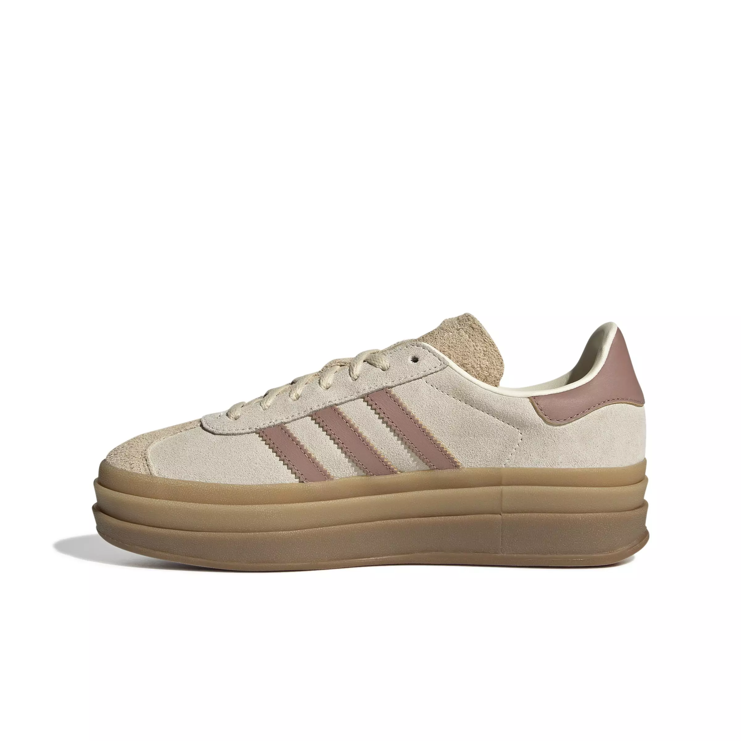 adidas Originals Gazelle Bold "Cream White/Warm Clay/Sand Strata" Women's Shoe - WHITE/CLAY/SAND