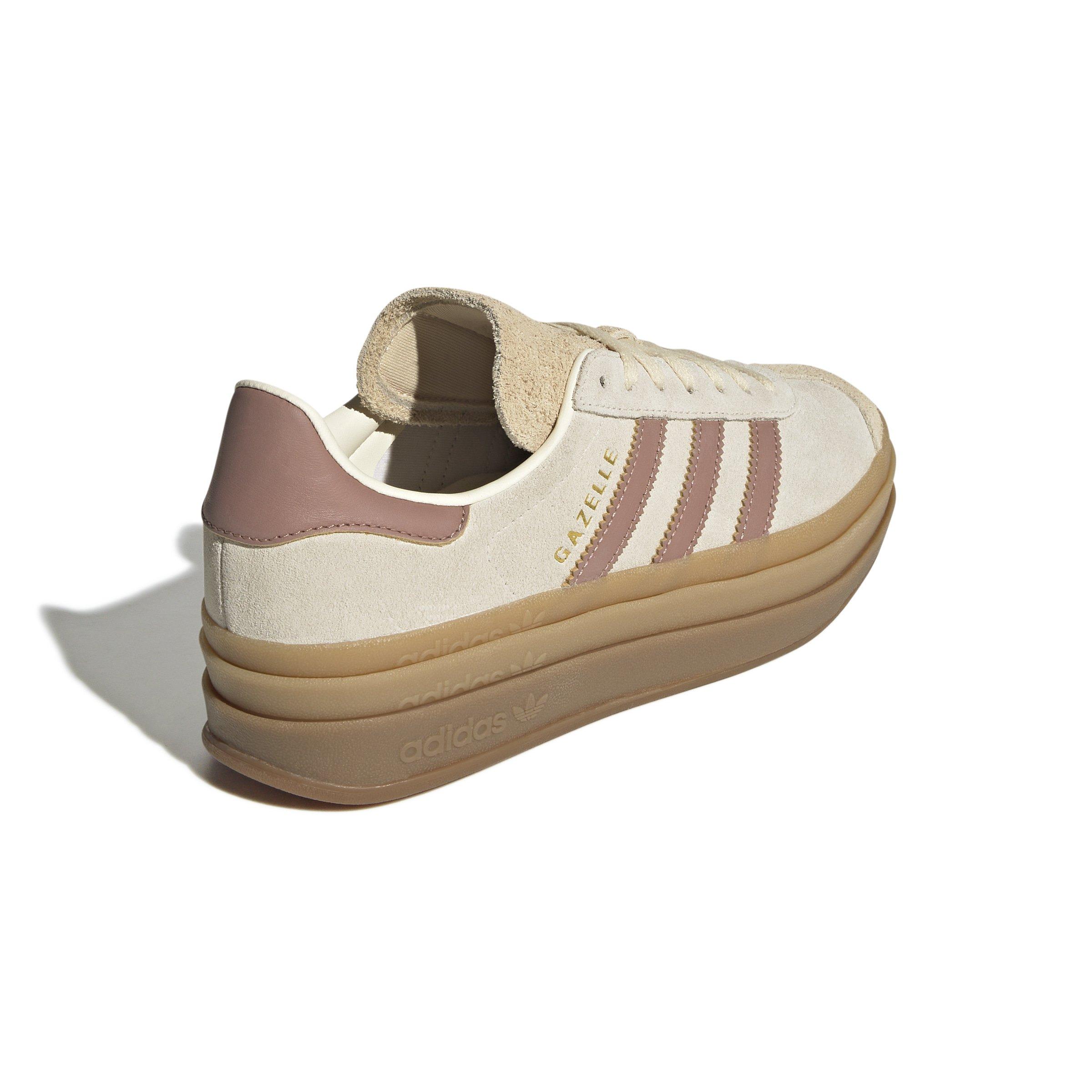 adidas Originals Gazelle Bold "Cream White/Warm Clay/Sand Strata" Women's Shoe - WHITE/CLAY/SAND Thumbnail View 4