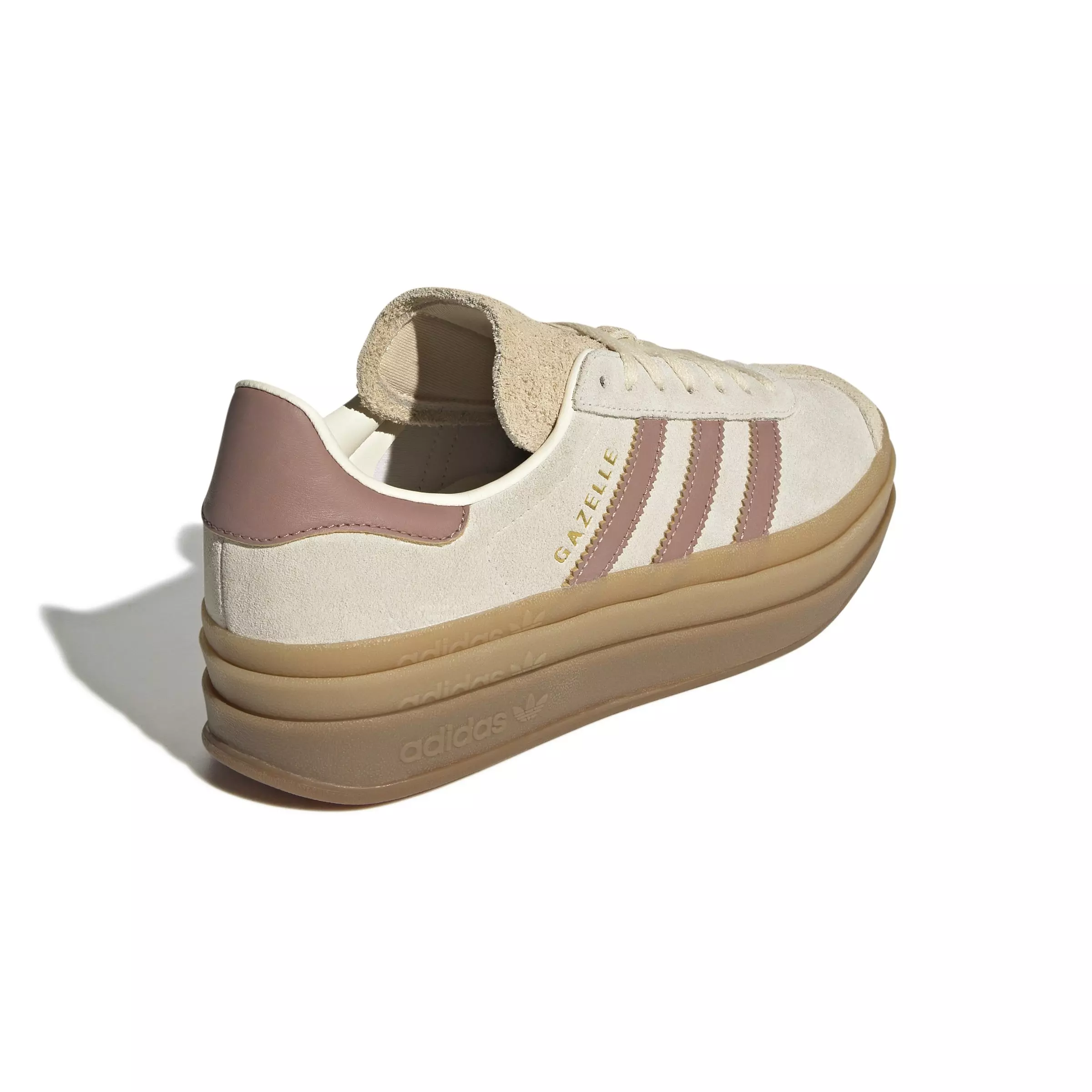 adidas Originals Gazelle Bold "Cream White/Warm Clay/Sand Strata" Women's Shoe - WHITE/CLAY/SAND