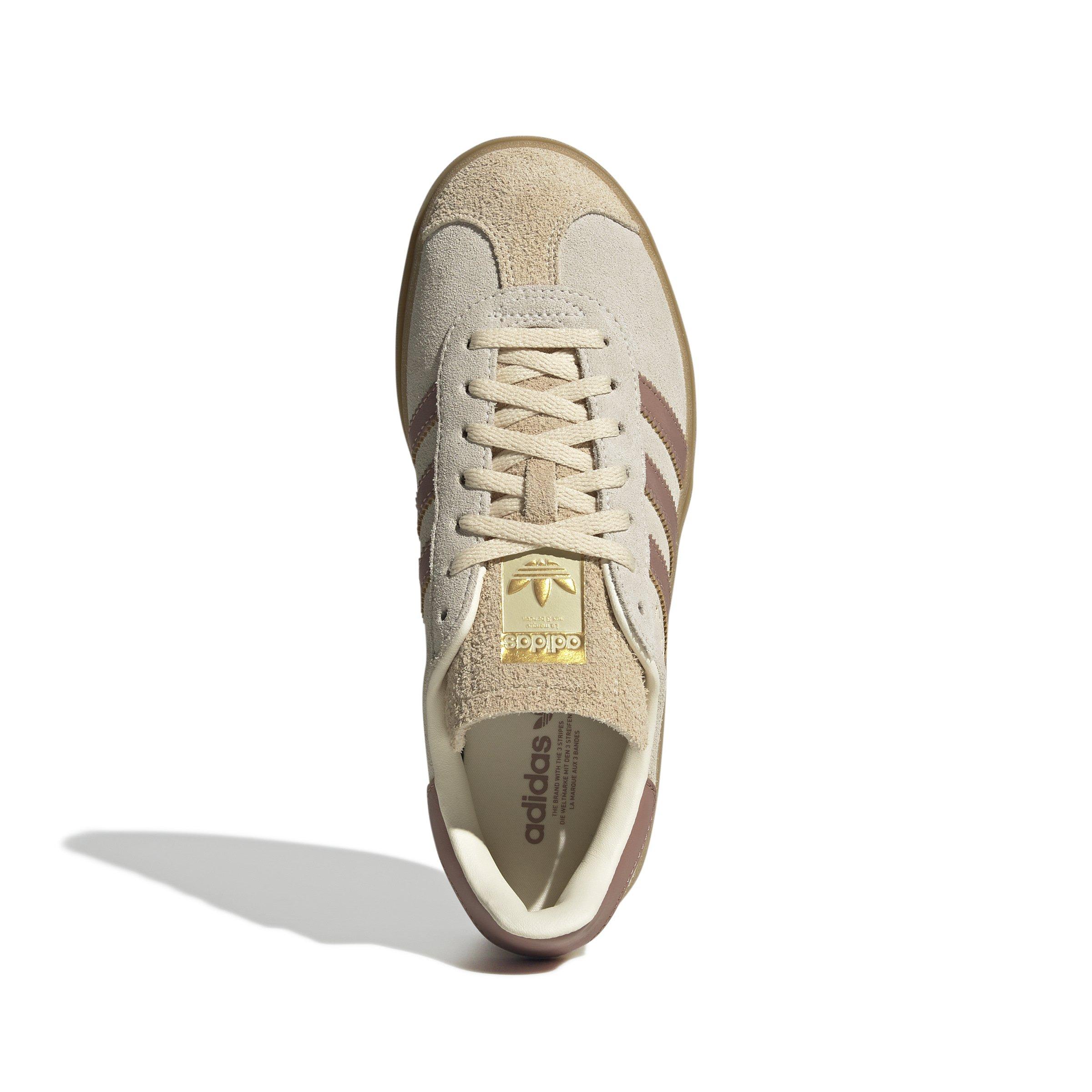 adidas Originals Gazelle Bold "Cream White/Warm Clay/Sand Strata" Women's Shoe - WHITE/CLAY/SAND Thumbnail View 5