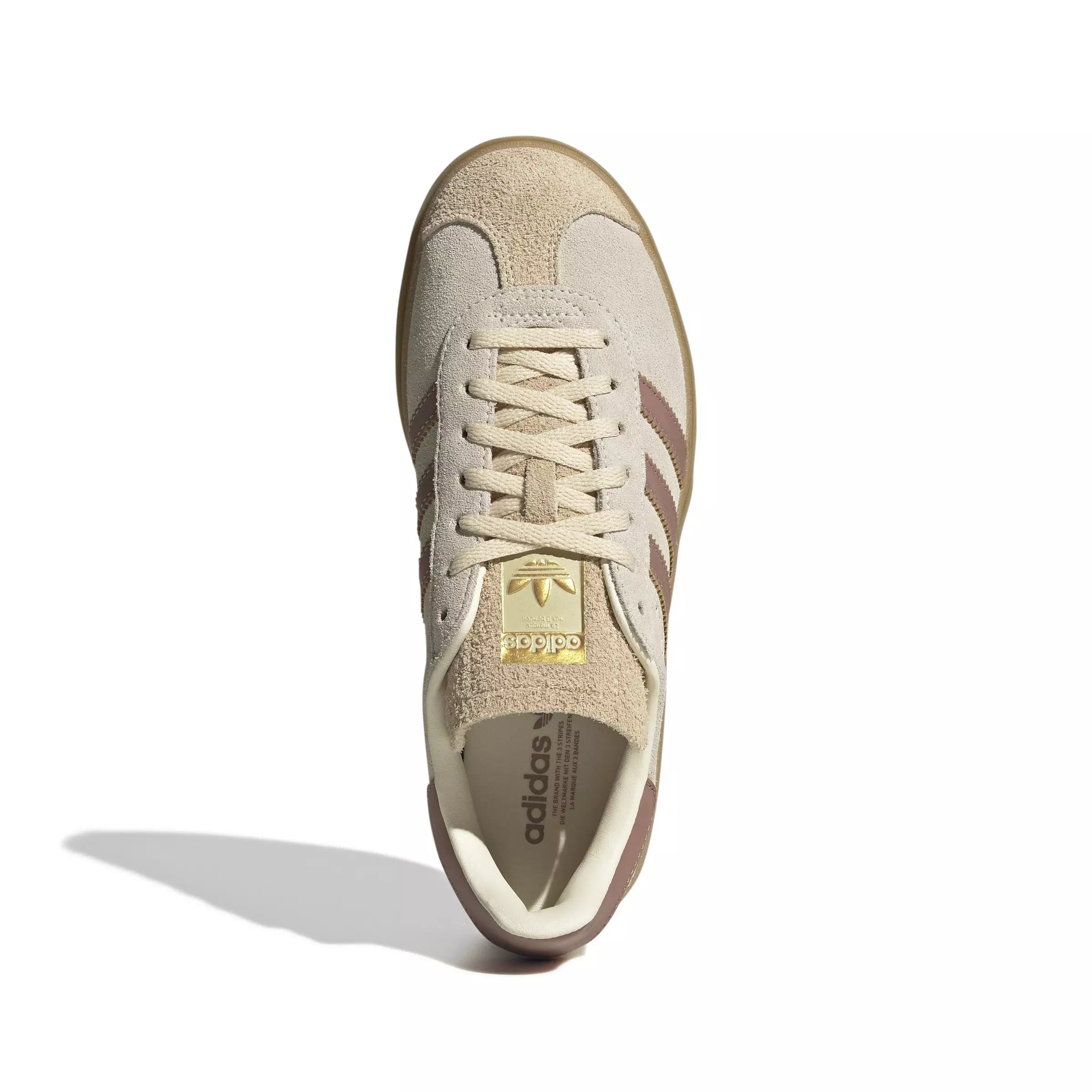 adidas Originals Gazelle Bold "Cream White/Warm Clay/Sand Strata" Women's Shoe - WHITE/CLAY/SAND
