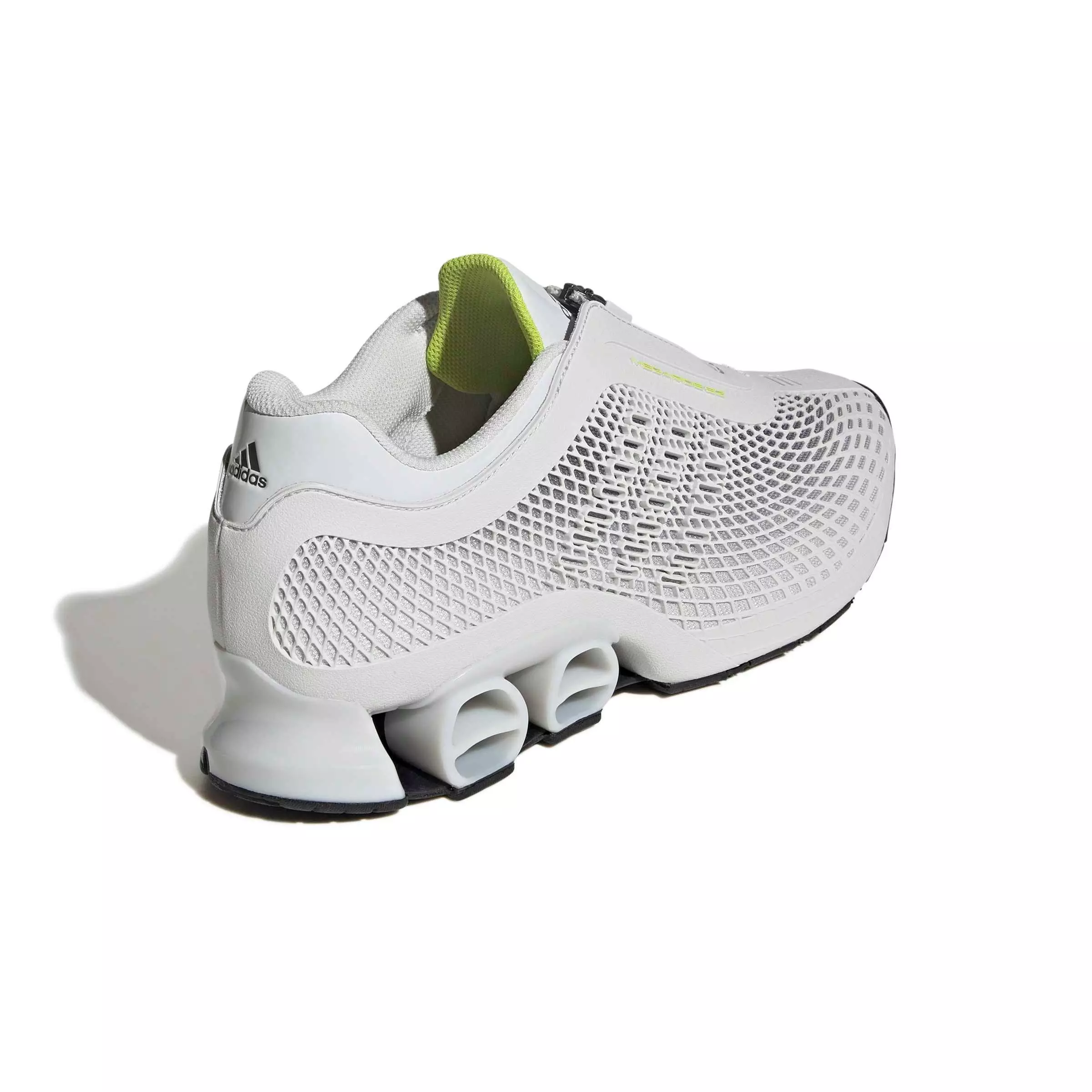 adidas Originals Megaride S2 "Crystal White/Crystal White/Semi Solar Yellow" Men's Shoe - WHITE/WHITE/YELLOW