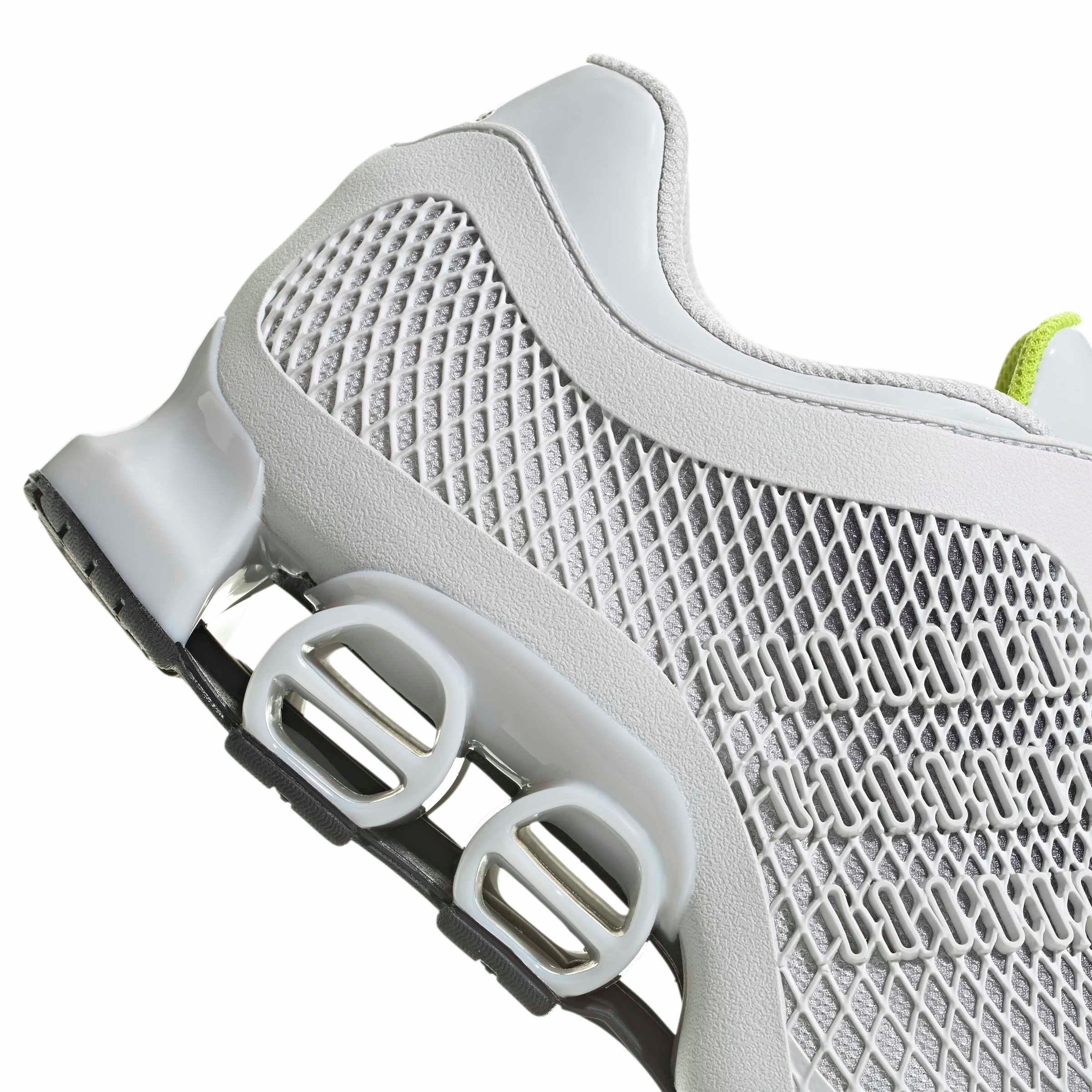 adidas Originals Megaride S2 "Crystal White/Crystal White/Semi Solar Yellow" Men's Shoe - WHITE/WHITE/YELLOW Thumbnail View 8