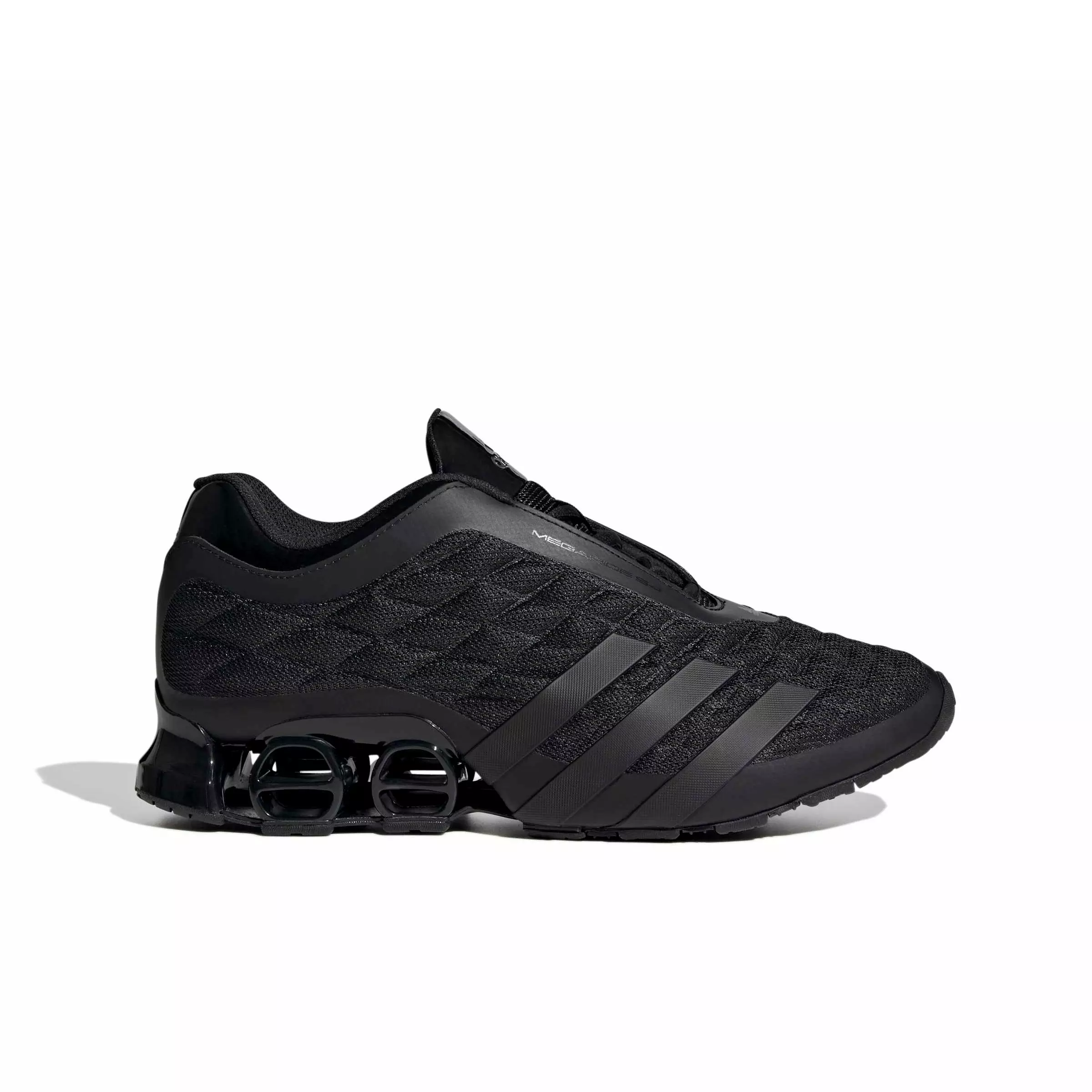 adidas Originals Megaride S2 "Core Black/Core Black/Iron Metallic" Men's Shoe - BLACK/BLACK/IRON