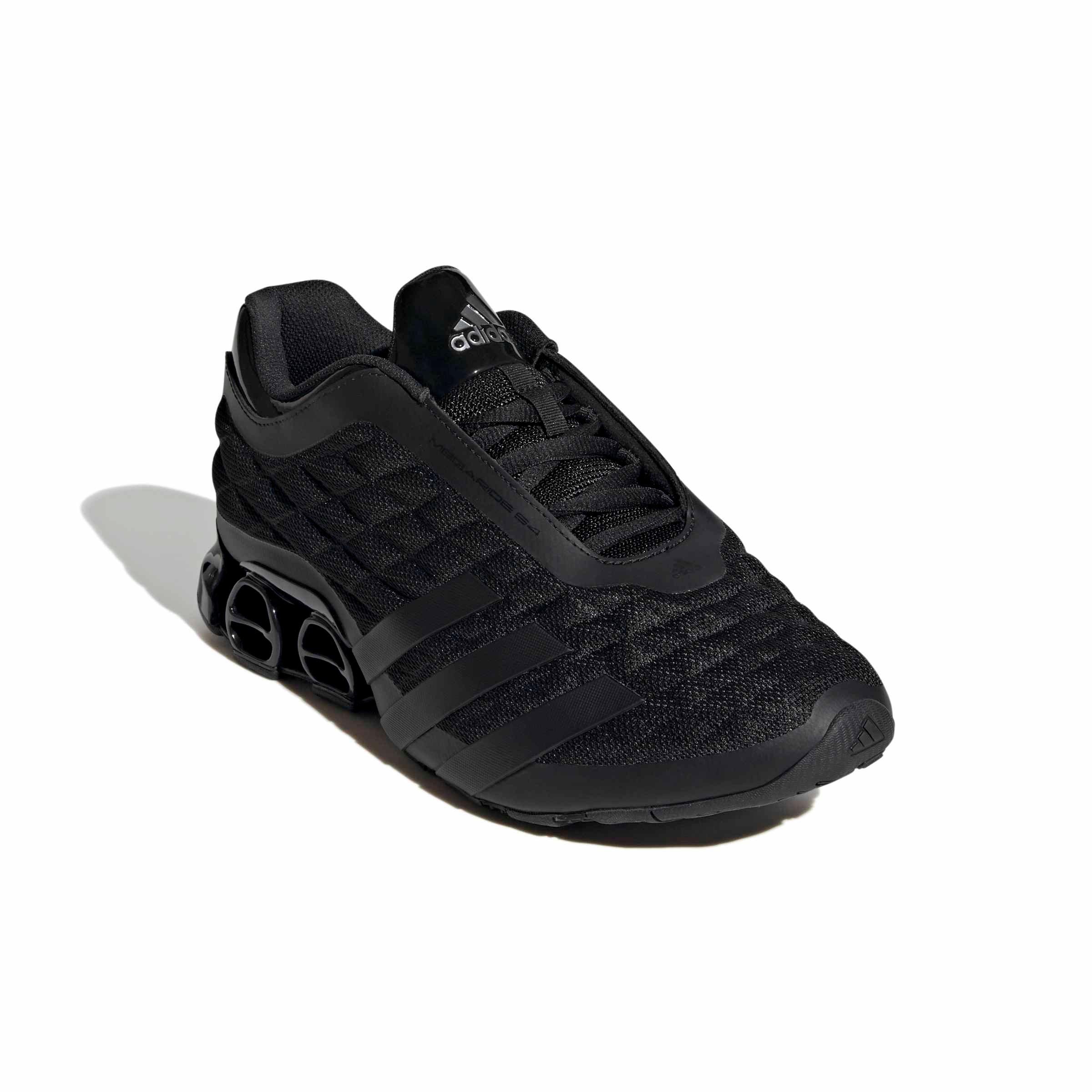 adidas Originals Megaride S2 "Core Black/Core Black/Iron Metallic" Men's Shoe - BLACK/BLACK/IRON Thumbnail View 3