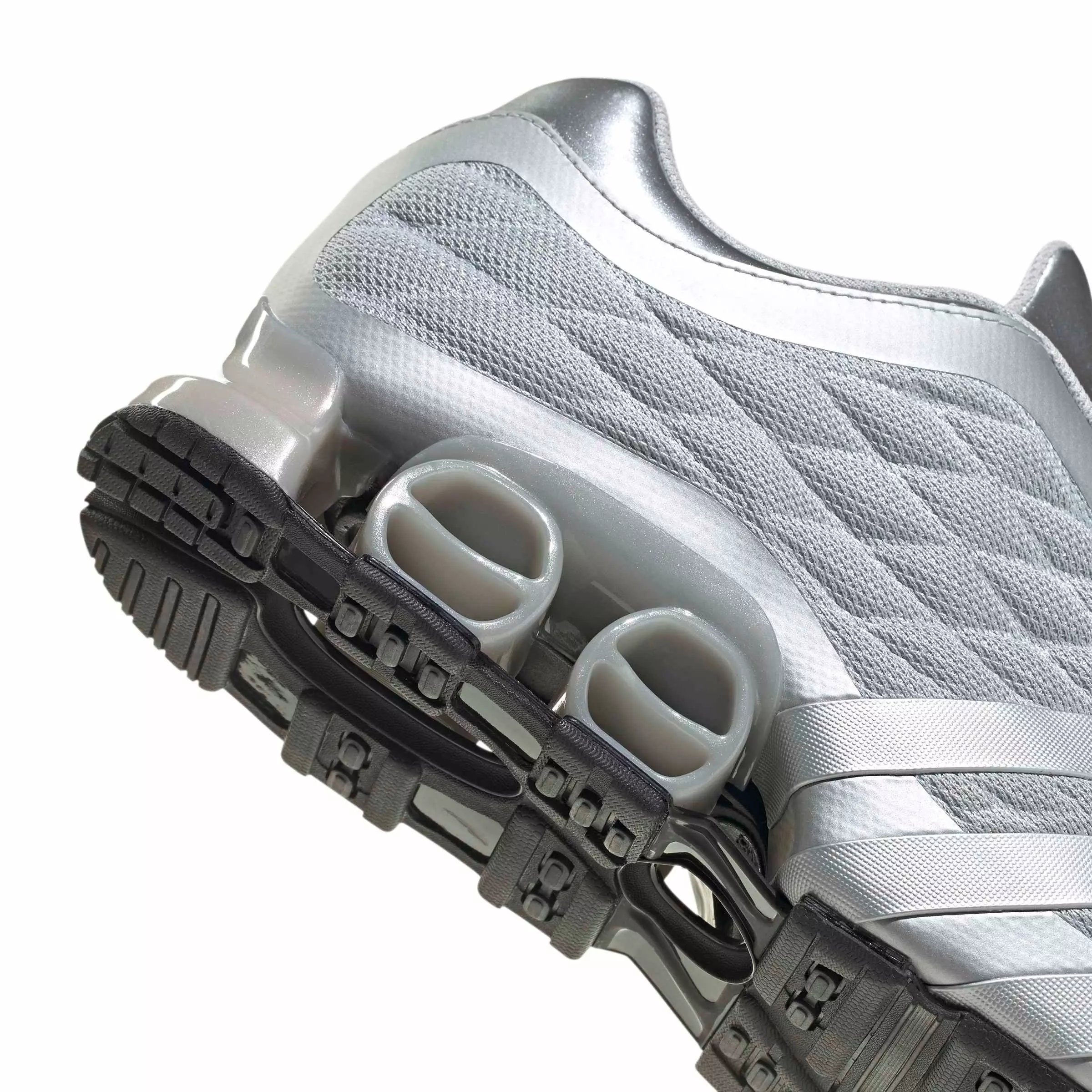 adidas Originals Megaride S2 "Silver Metallic/Silver Metallic/Core Black" Men's Shoe - SILVER/SILVER/BLACK