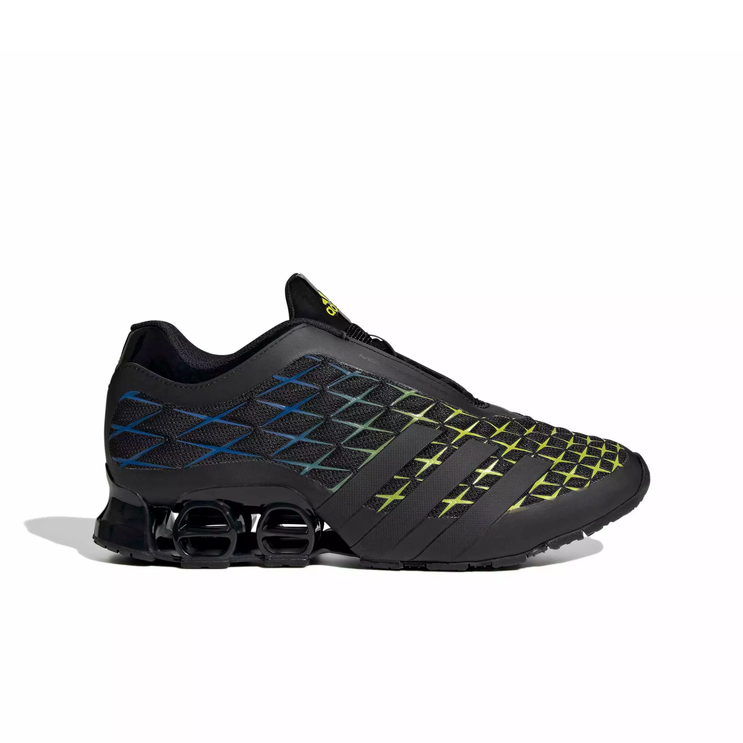 adidas Originals Megaride S2 "Core Black/Core Black/Semi Solar Yellow" Men's Shoe - BLACK/BLACK/YELLOW