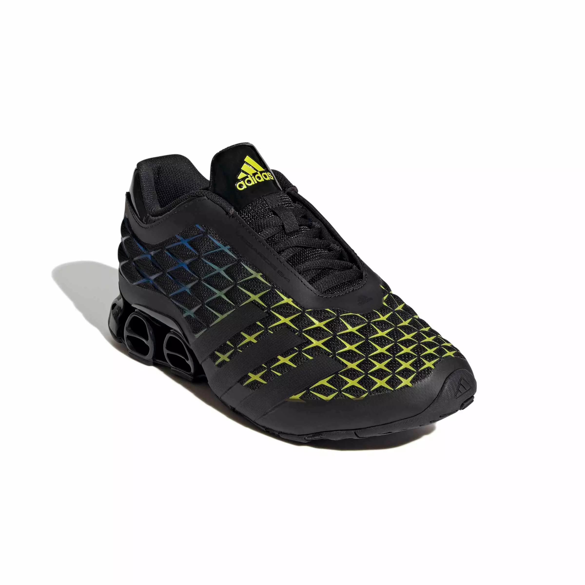 adidas Originals Megaride S2 "Core Black/Core Black/Semi Solar Yellow" Men's Shoe - BLACK/BLACK/YELLOW