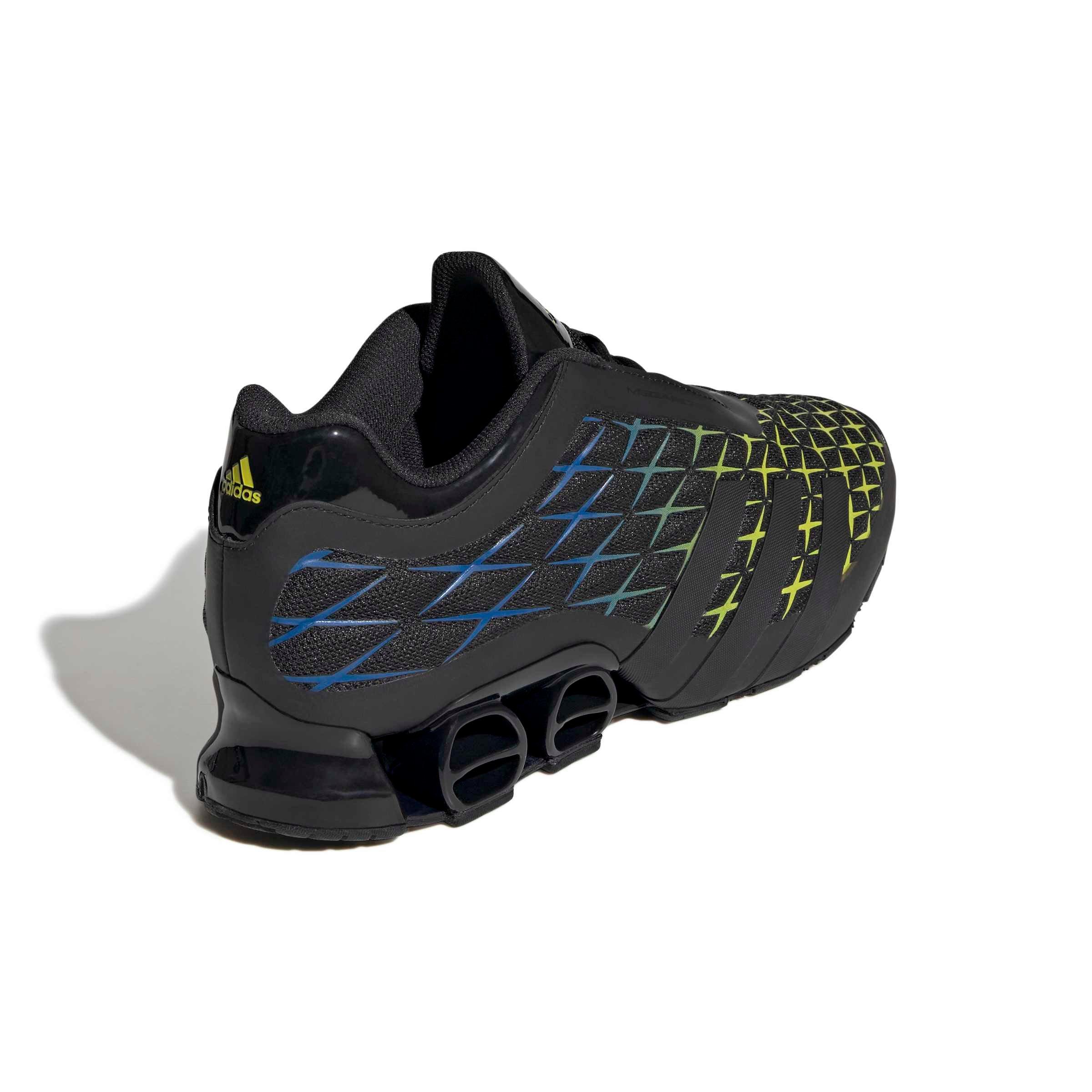 adidas Originals Megaride S2 "Core Black/Core Black/Semi Solar Yellow" Men's Shoe - BLACK/BLACK/YELLOW Thumbnail View 4