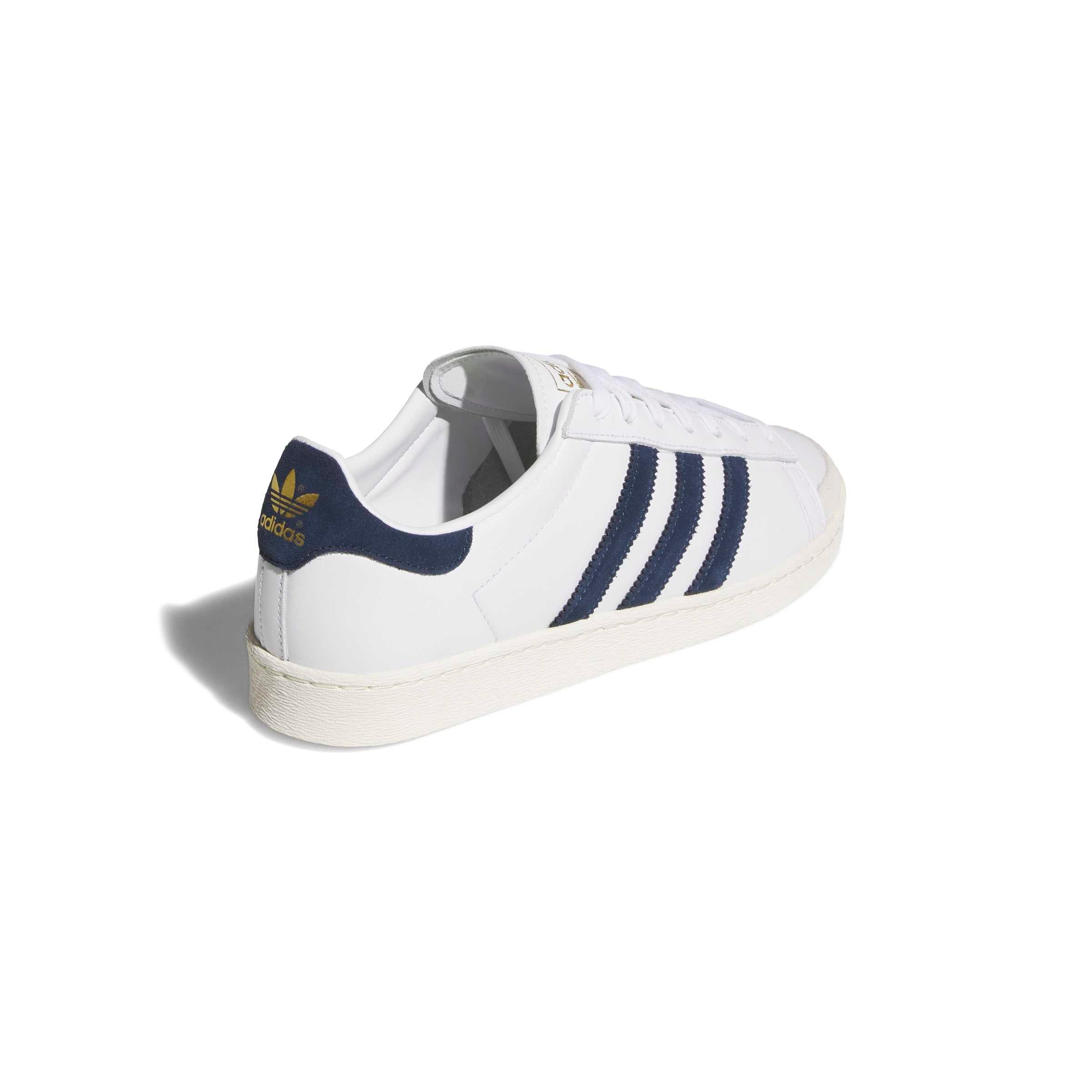adidas Jabbar Lo "Ftwr White/Night Indigo/Off White" Men's Shoe - WHITE/INDIGO/OFF WHITE Thumbnail View 4