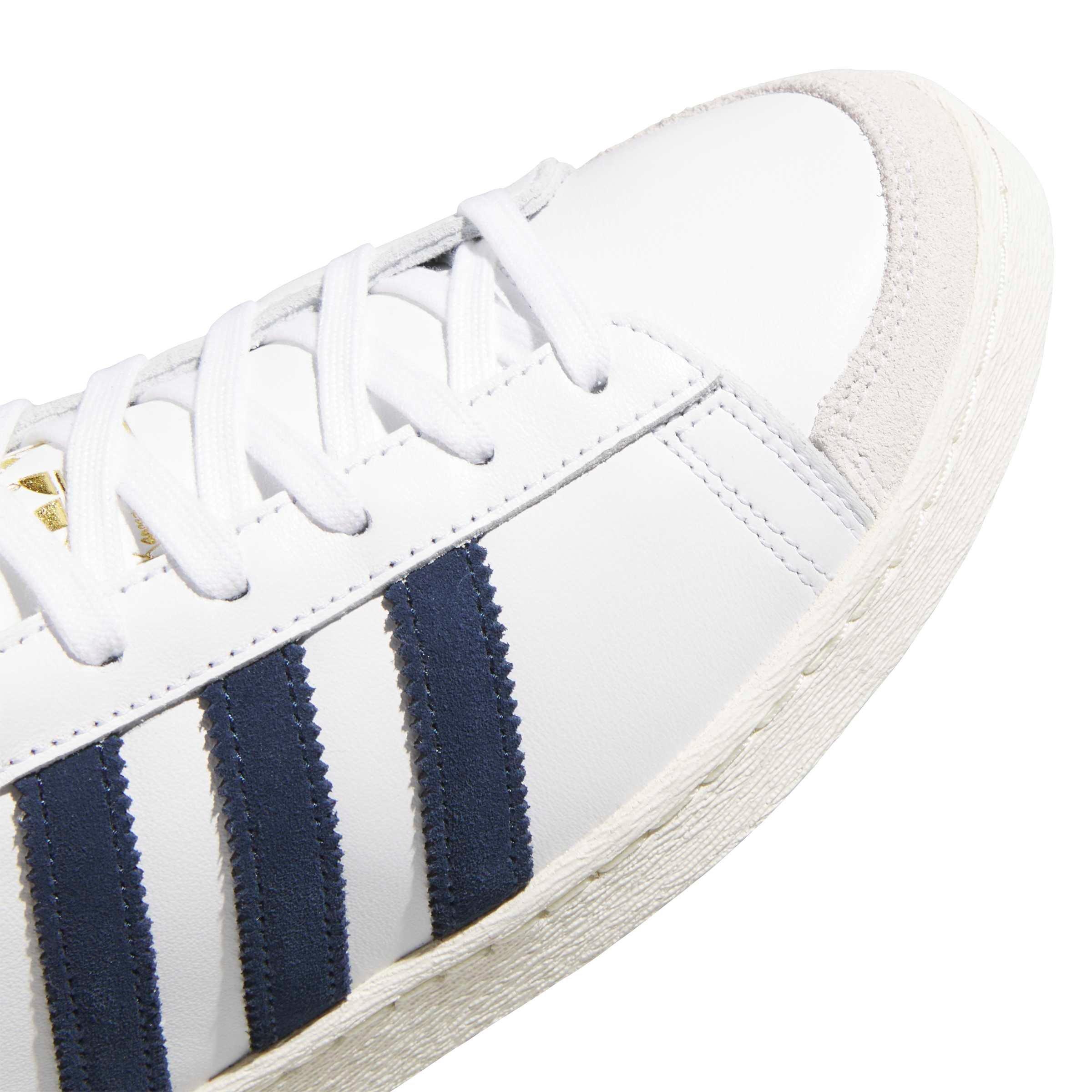 adidas Jabbar Lo "Ftwr White/Night Indigo/Off White" Men's Shoe - WHITE/INDIGO/OFF WHITE Thumbnail View 8