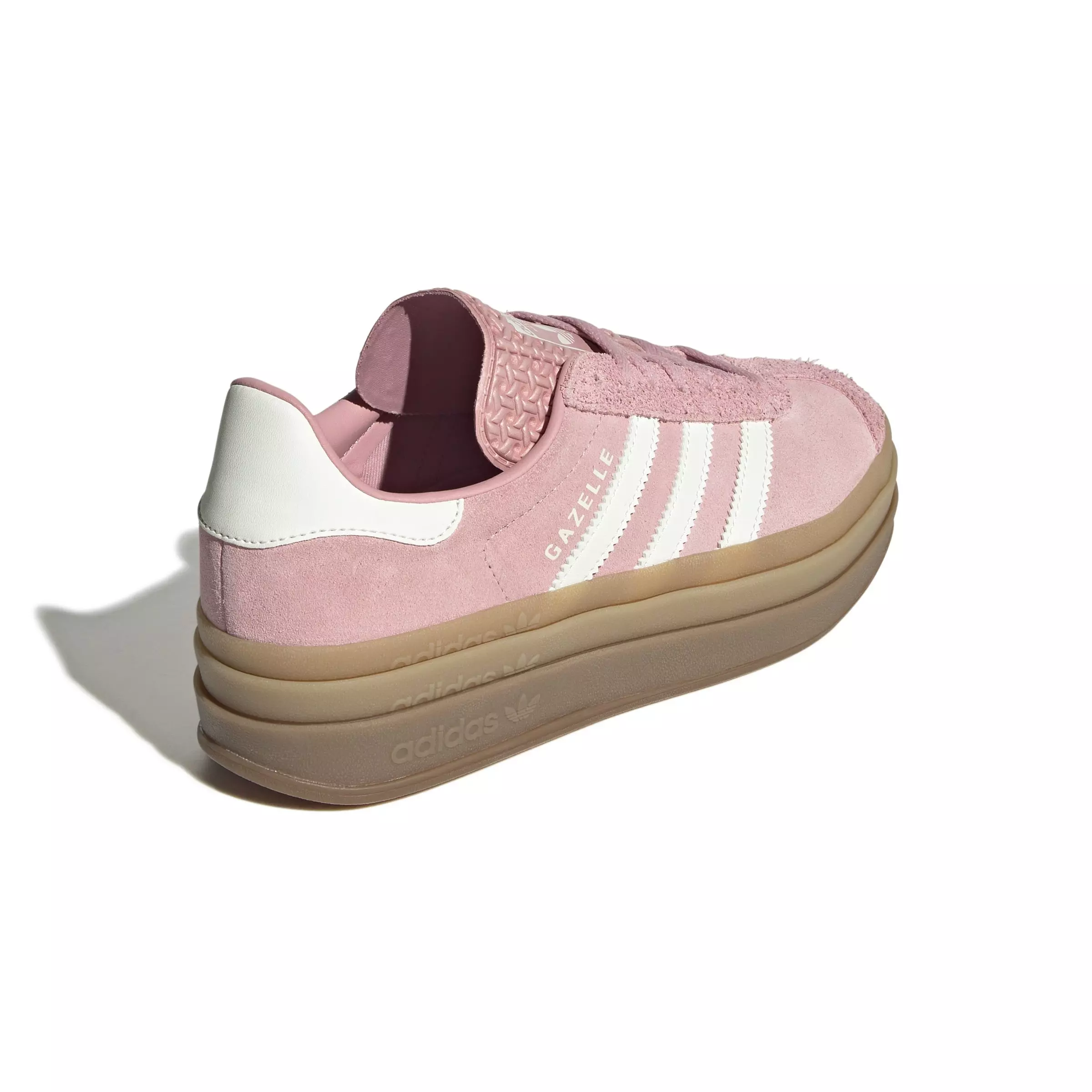 adidas Originals Gazelle Bold "Wonder Mauve/Off White/Gum 2" Women's Shoe - MAUVE/OFF WHITE/GUM