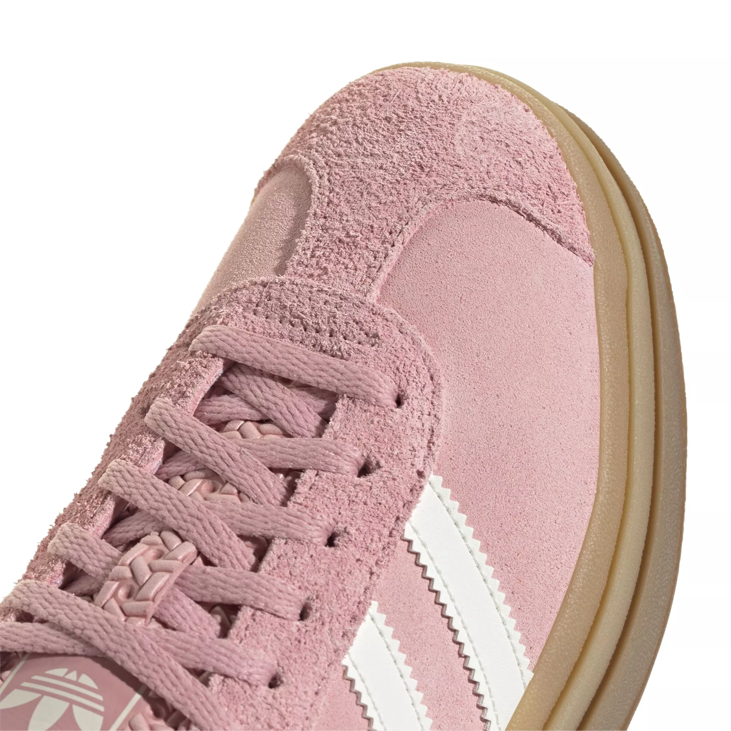 adidas Originals Gazelle Bold "Wonder Mauve/Off White/Gum 2" Women's Shoe - MAUVE/OFF WHITE/GUM